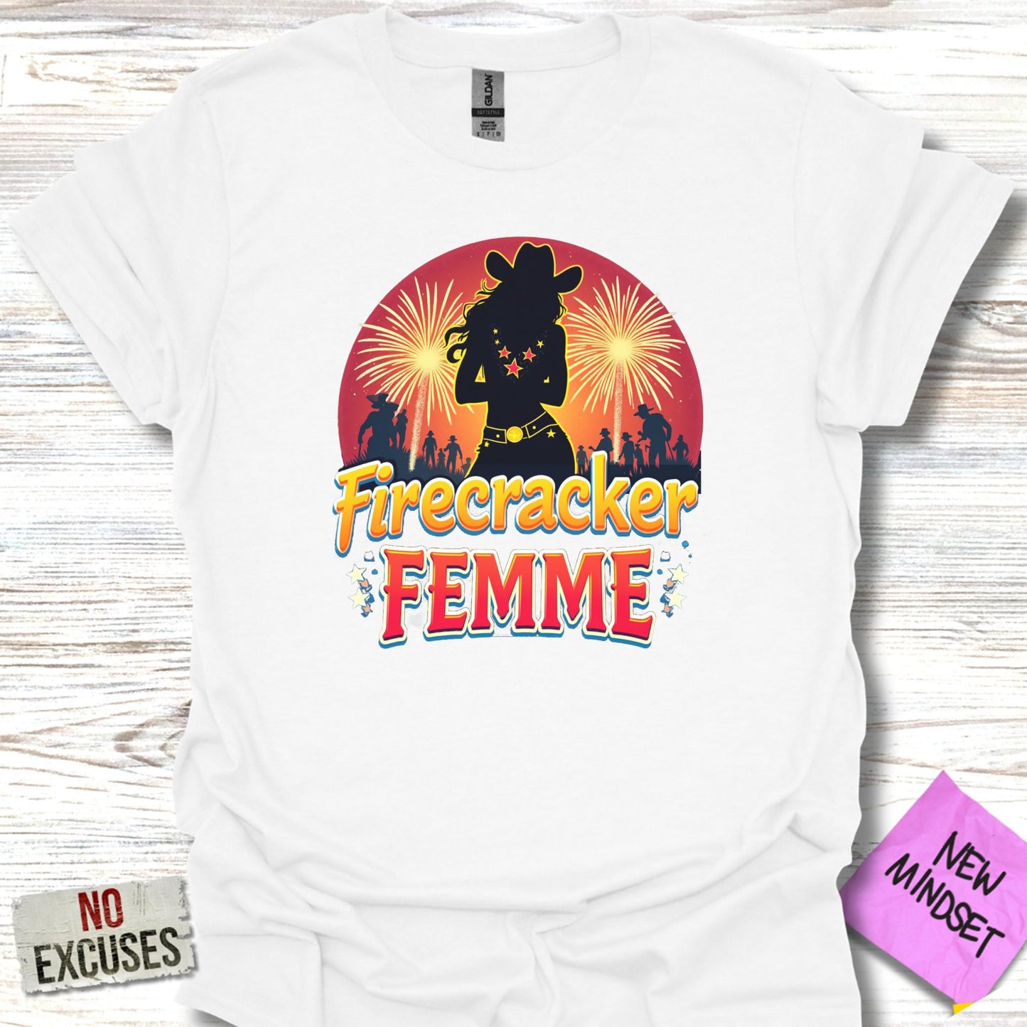 Firecracker Femme Graphic Tee Fashion Statement product