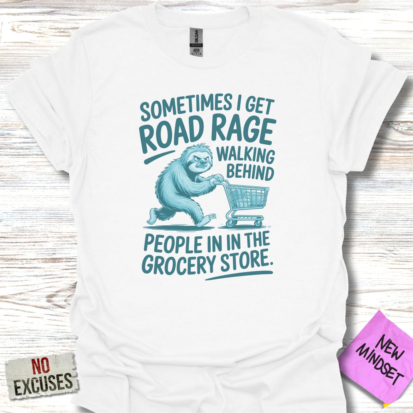Road Rage Walking Behind People in Grocery Store product