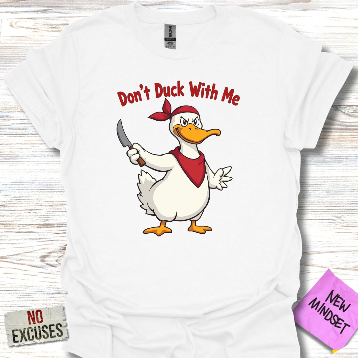 Don't Duck With Me Graphic T-Shirt Funny Gift product