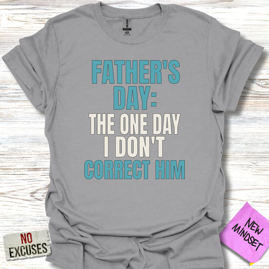 Father's Day Funny Quote Grey Tee Shirt product