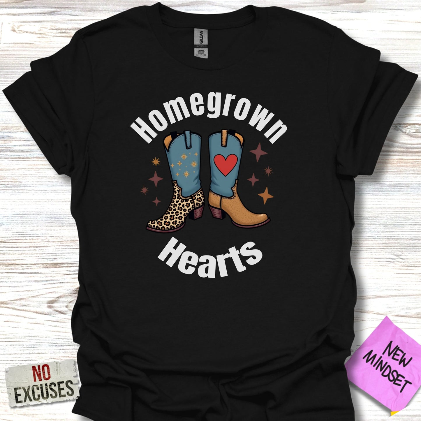 Homegrown Hearts Graphic Short Sleeve Tee product