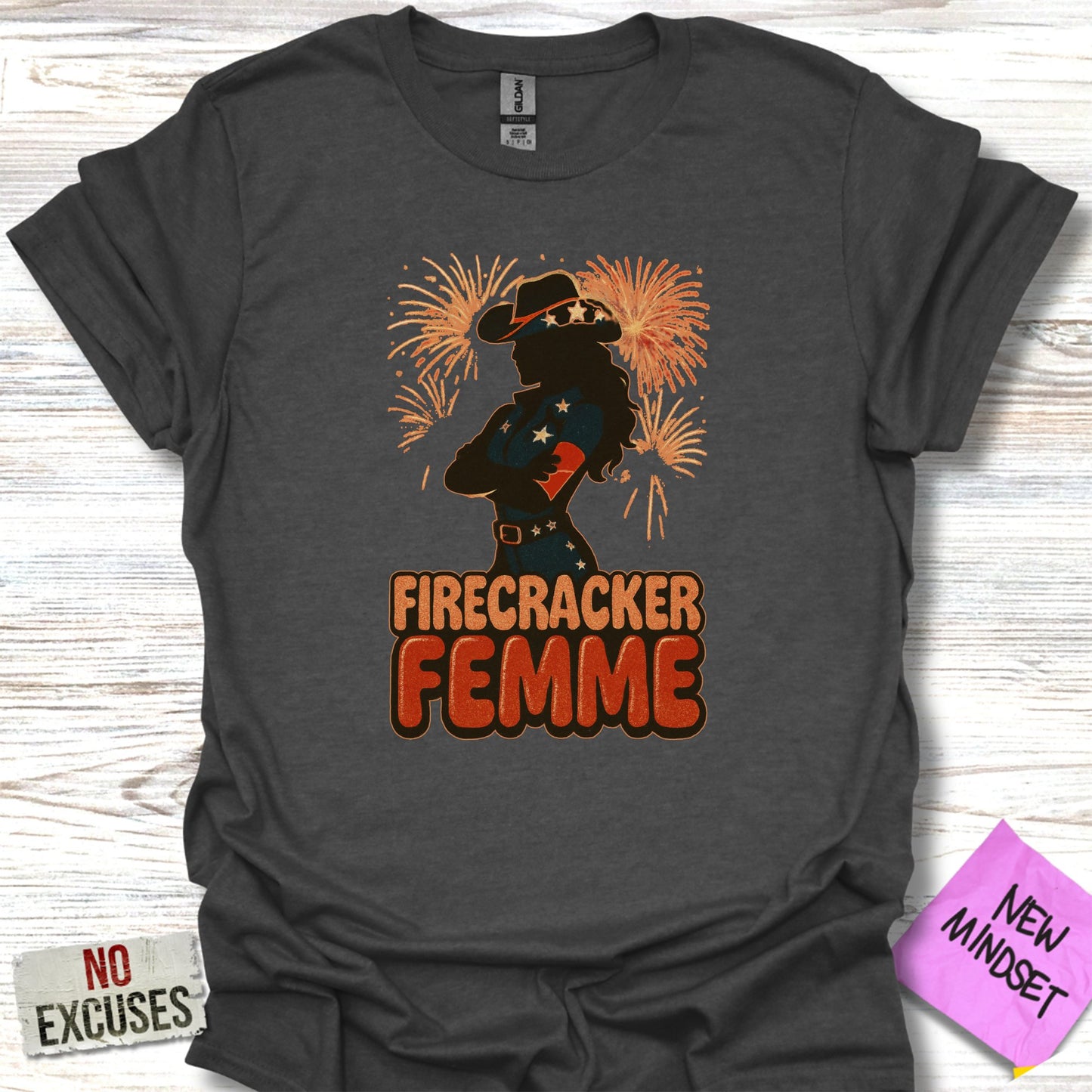 Firecracker Femme Graphic T-shirt product type