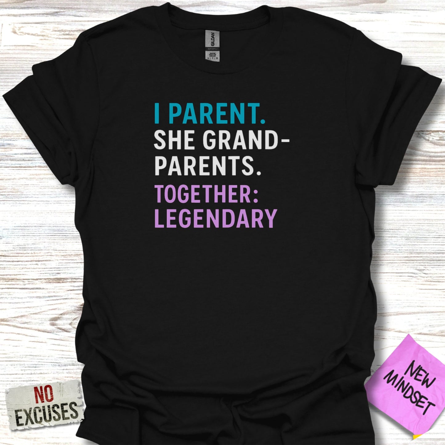 Legendary Together Grandparent and Parent T-shirt Product
