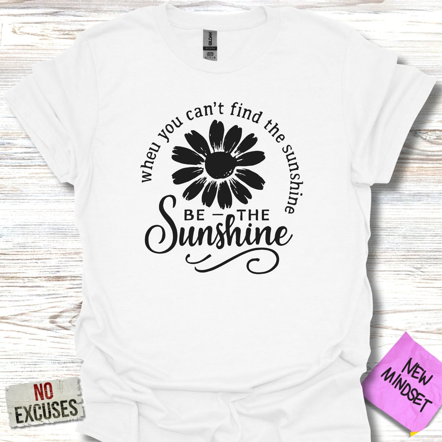 Be The Sunshine Inspirational Graphic Tee product type