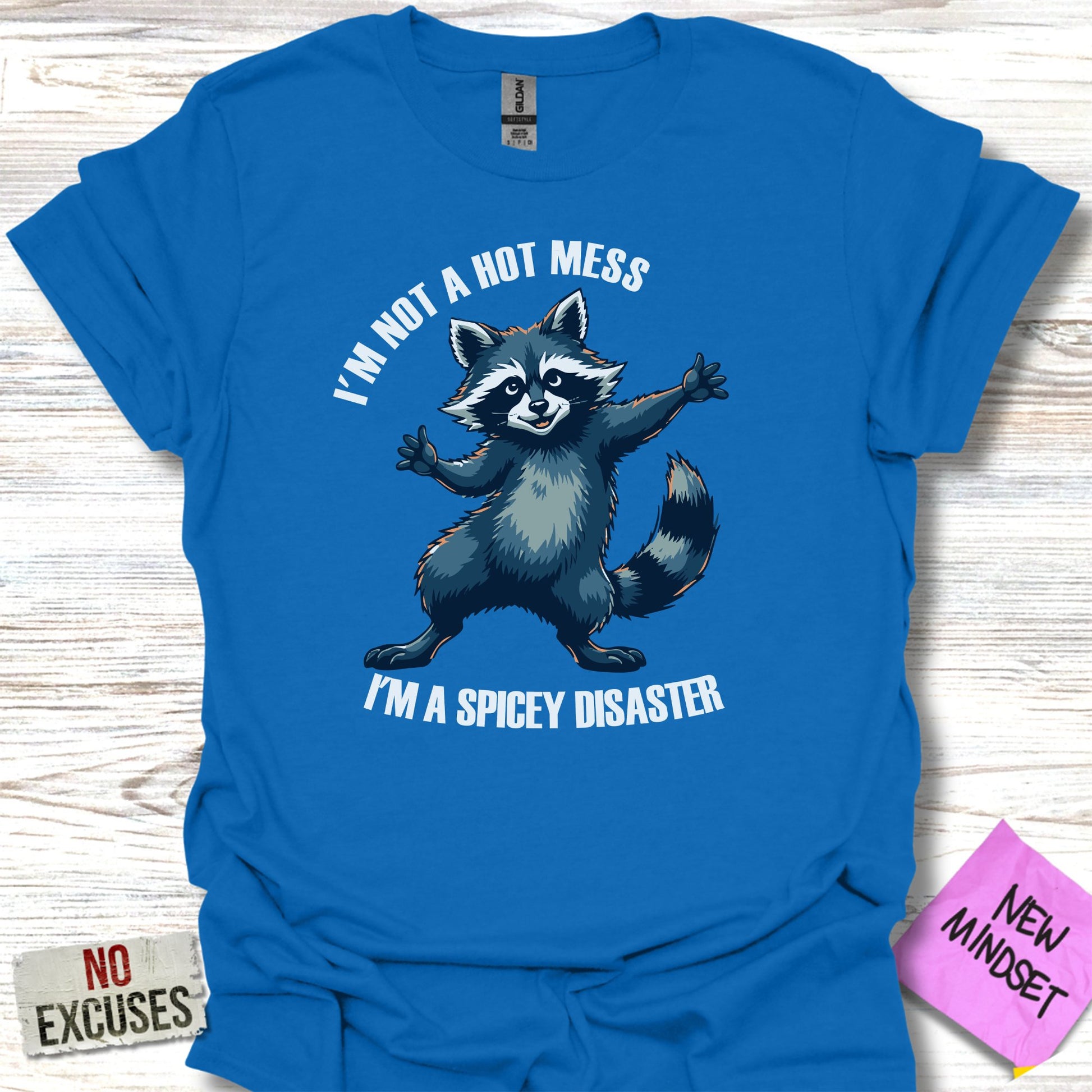 I'm Not a Hot Mess Spicy Disaster T-shirt product