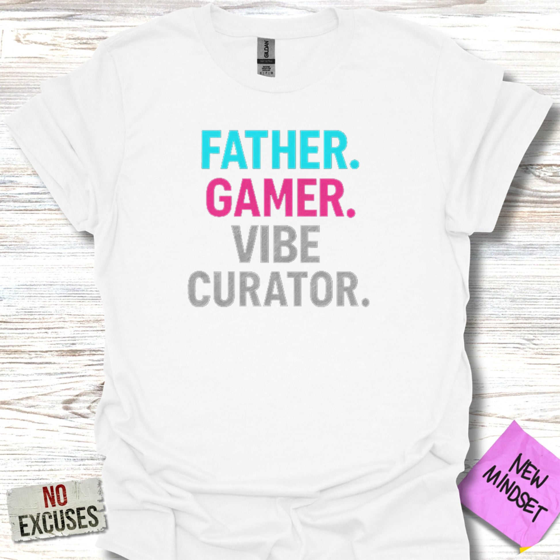 Father Gamer Vibe Curator Graphic Tee product