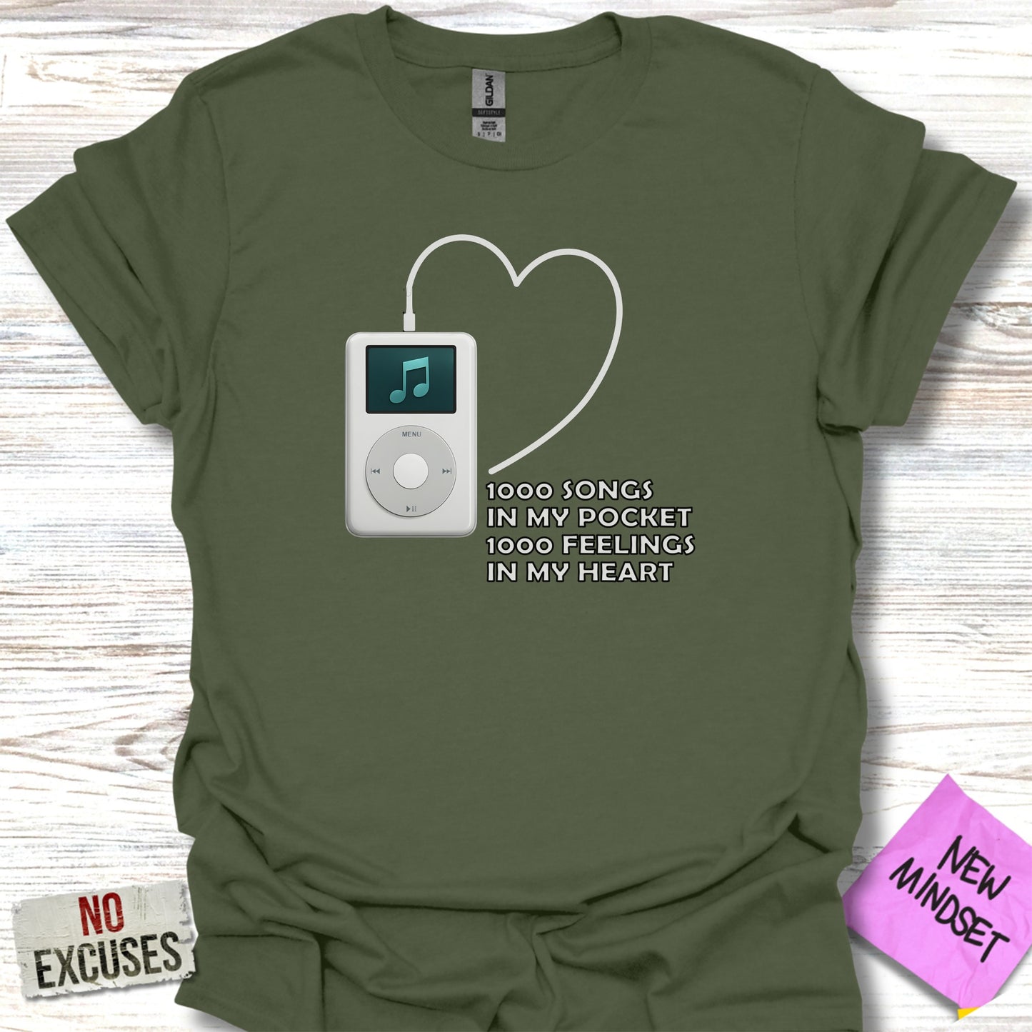 1000 Songs in My Pocket 1000 Feelings in My Heart product