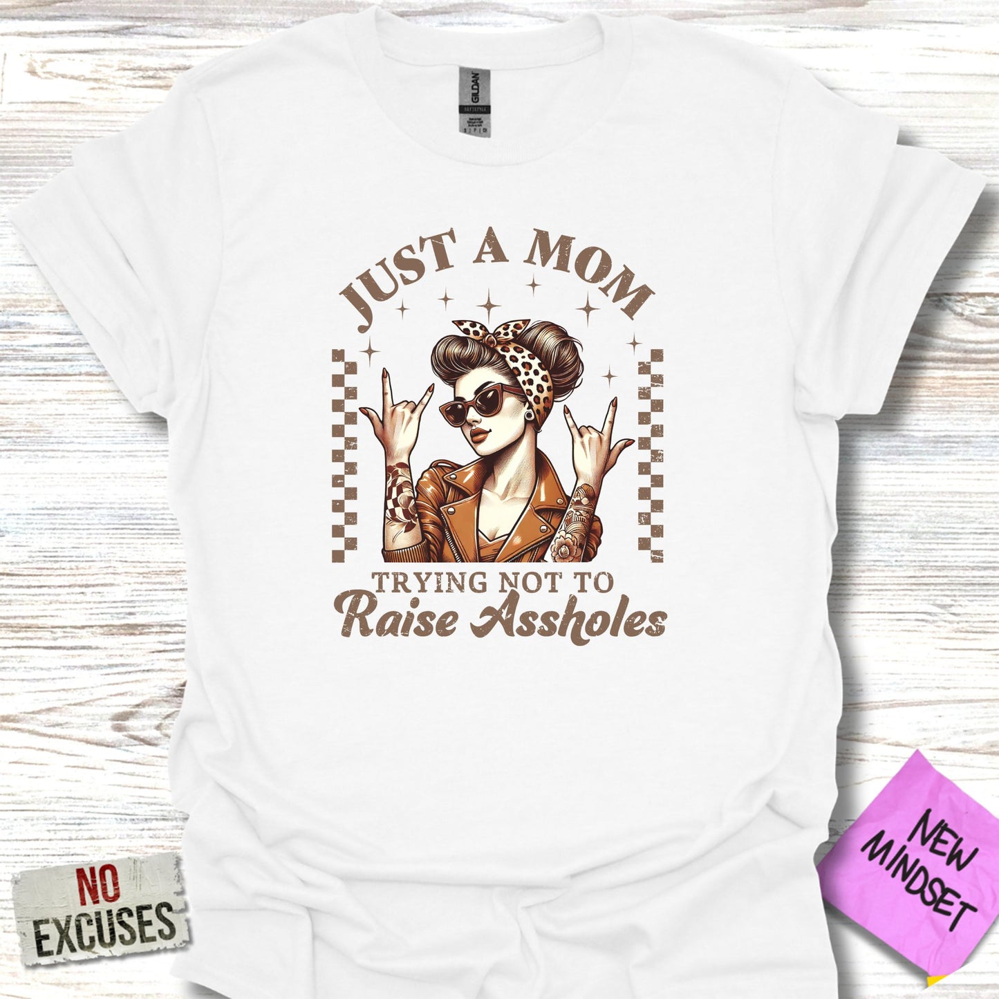 Just a Mom Trying Not to Raise Assholes product type