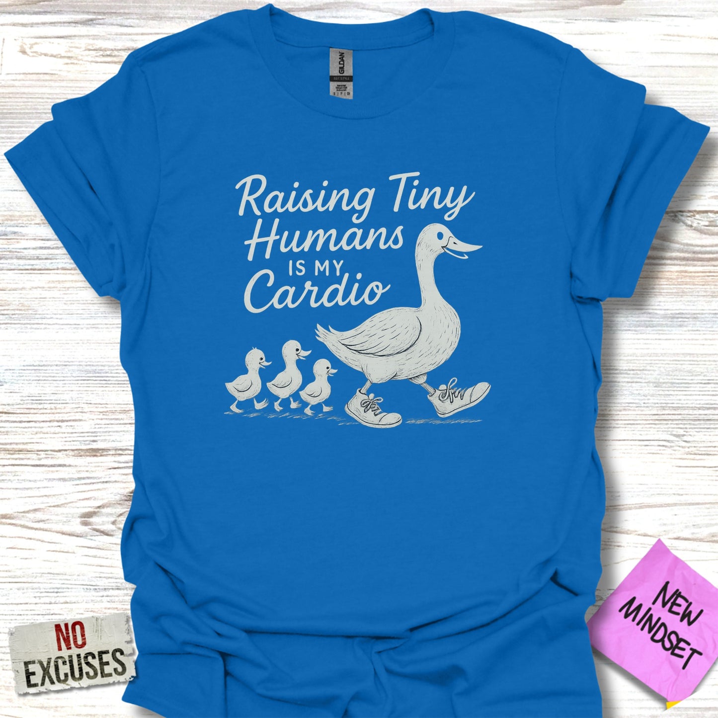Raising Tiny Humans Is My Cardio T-shirt product