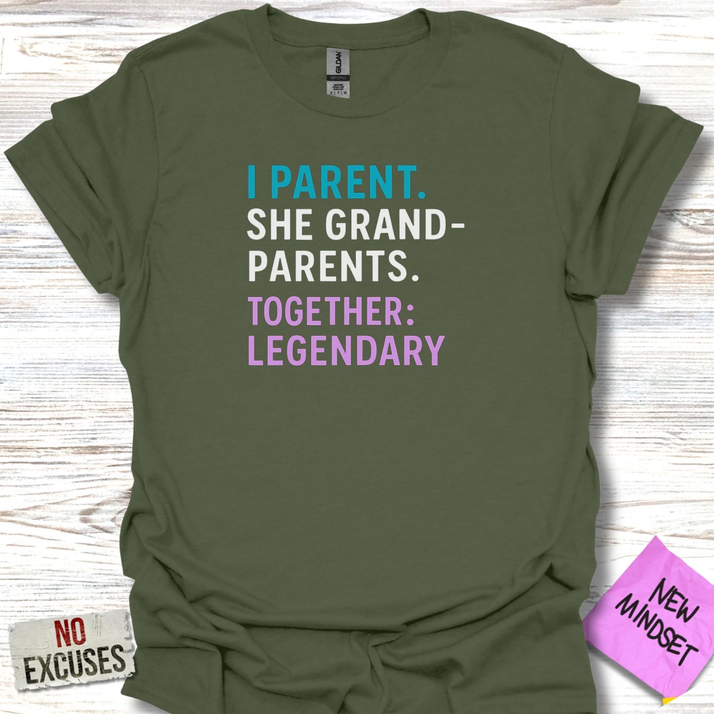 I Parent She Grand-Parents Together Legendary T-Shirt product type