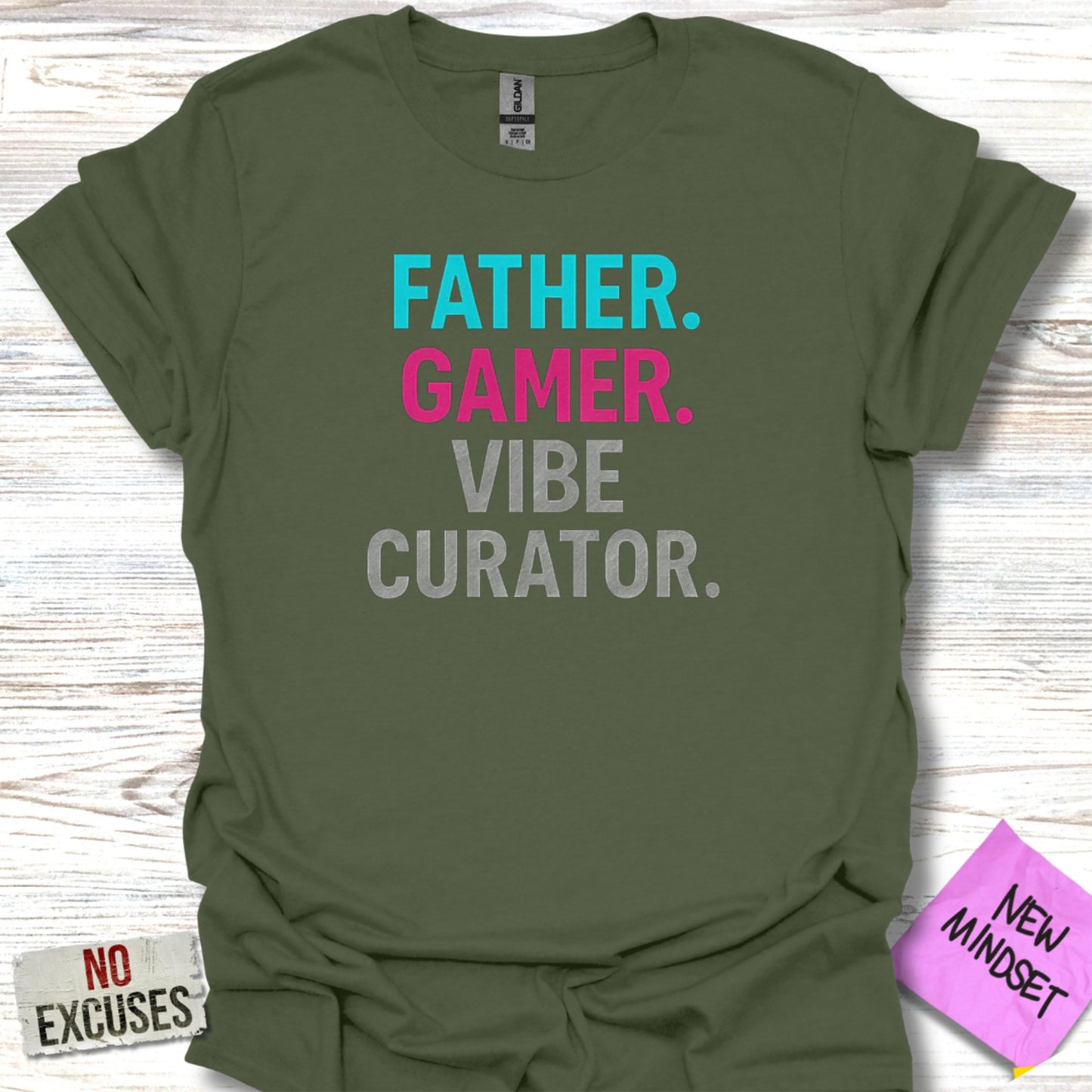 Father Gamer Vibe Curator Graphic Tee product