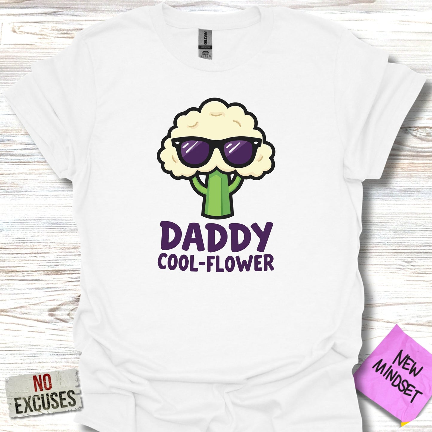 Daddy Cool-Flower Graphic Tee T-shirt product