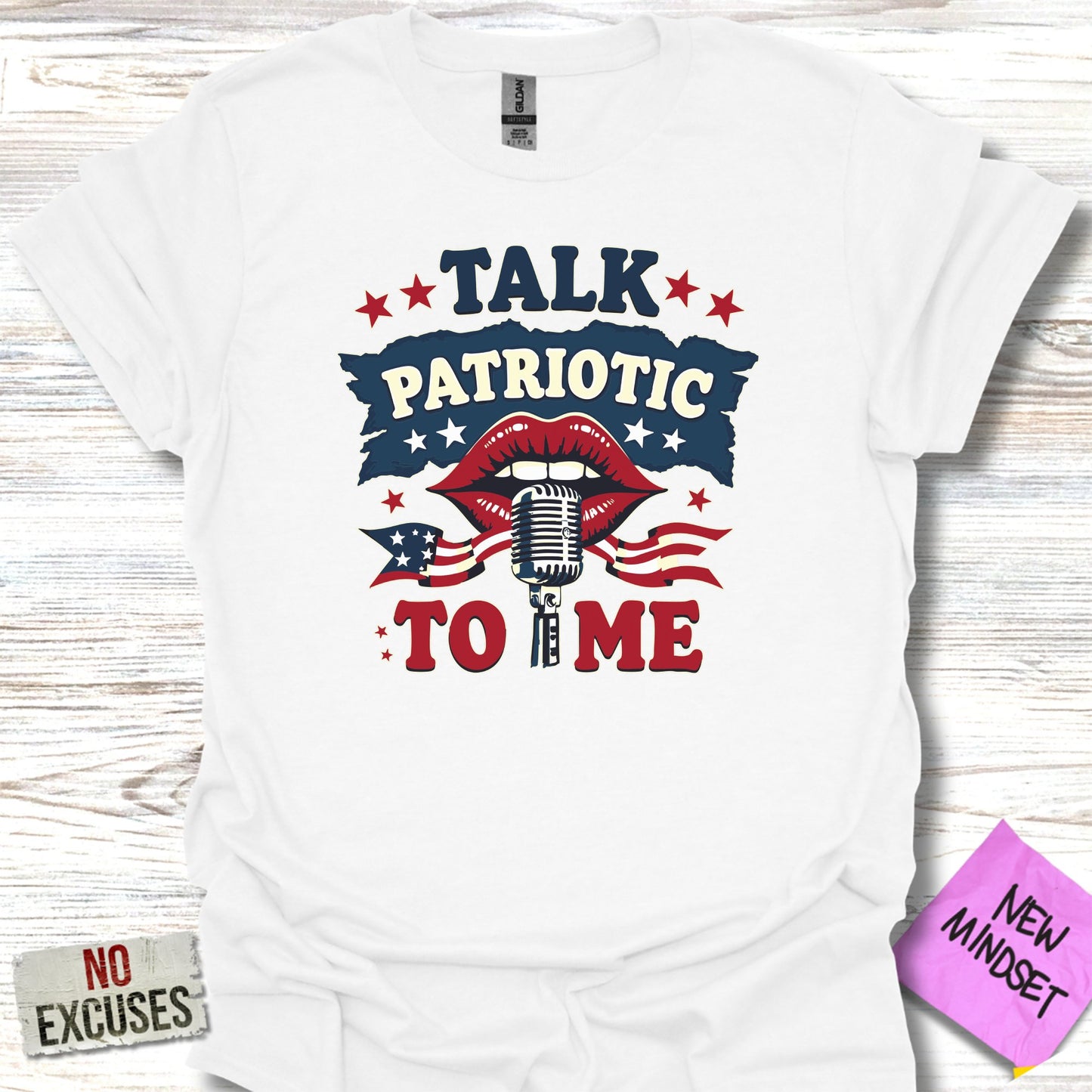 Talk Patriotic to Me Graphic Tee product type