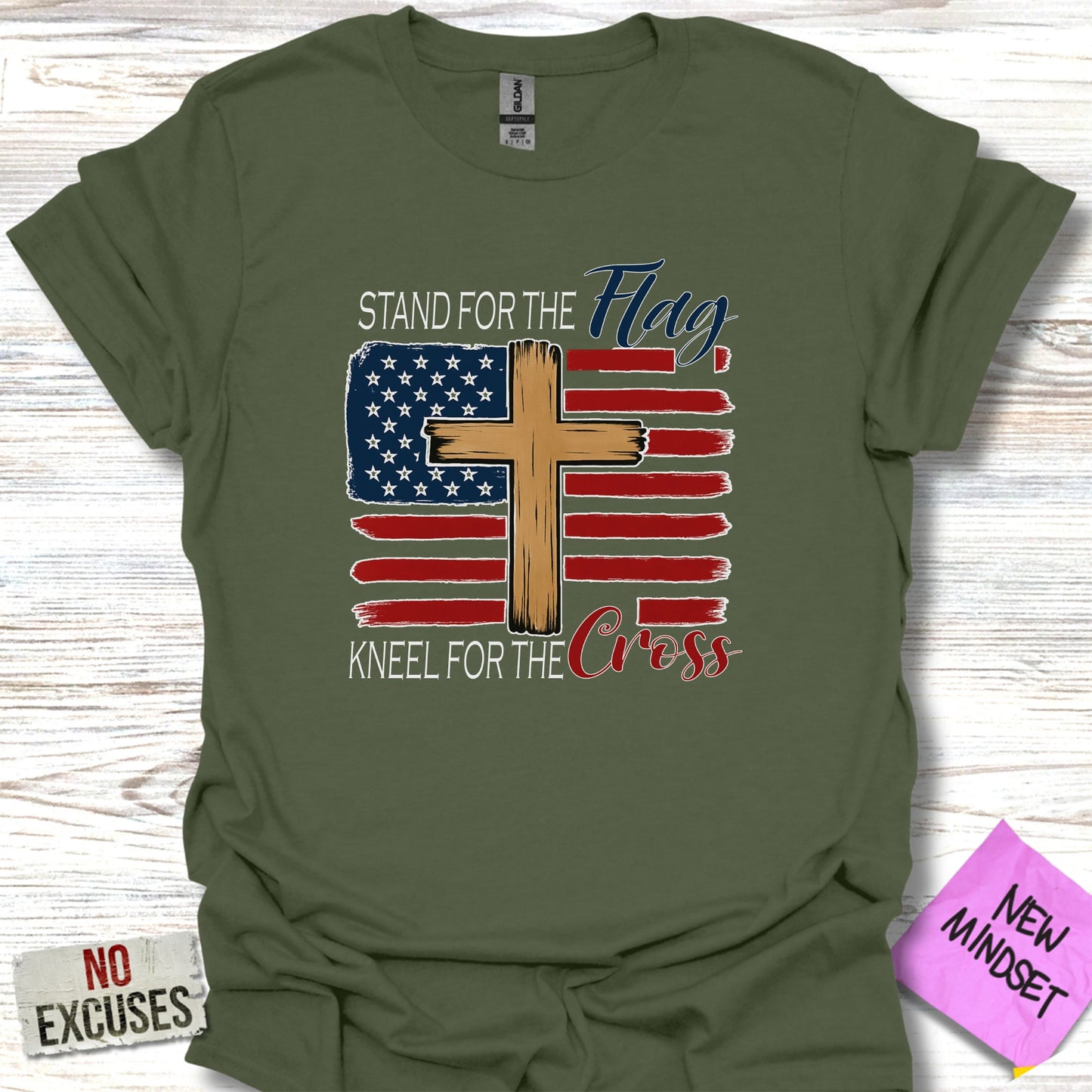 Stand for the Flag Kneel for the Cross shirt product type