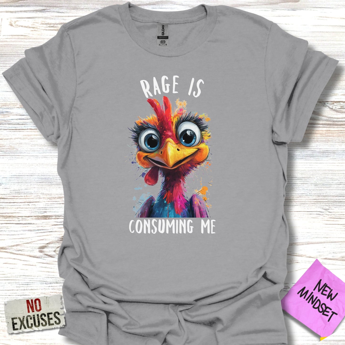 Rage Is Consuming Me Funny Graphic T-Shirt product