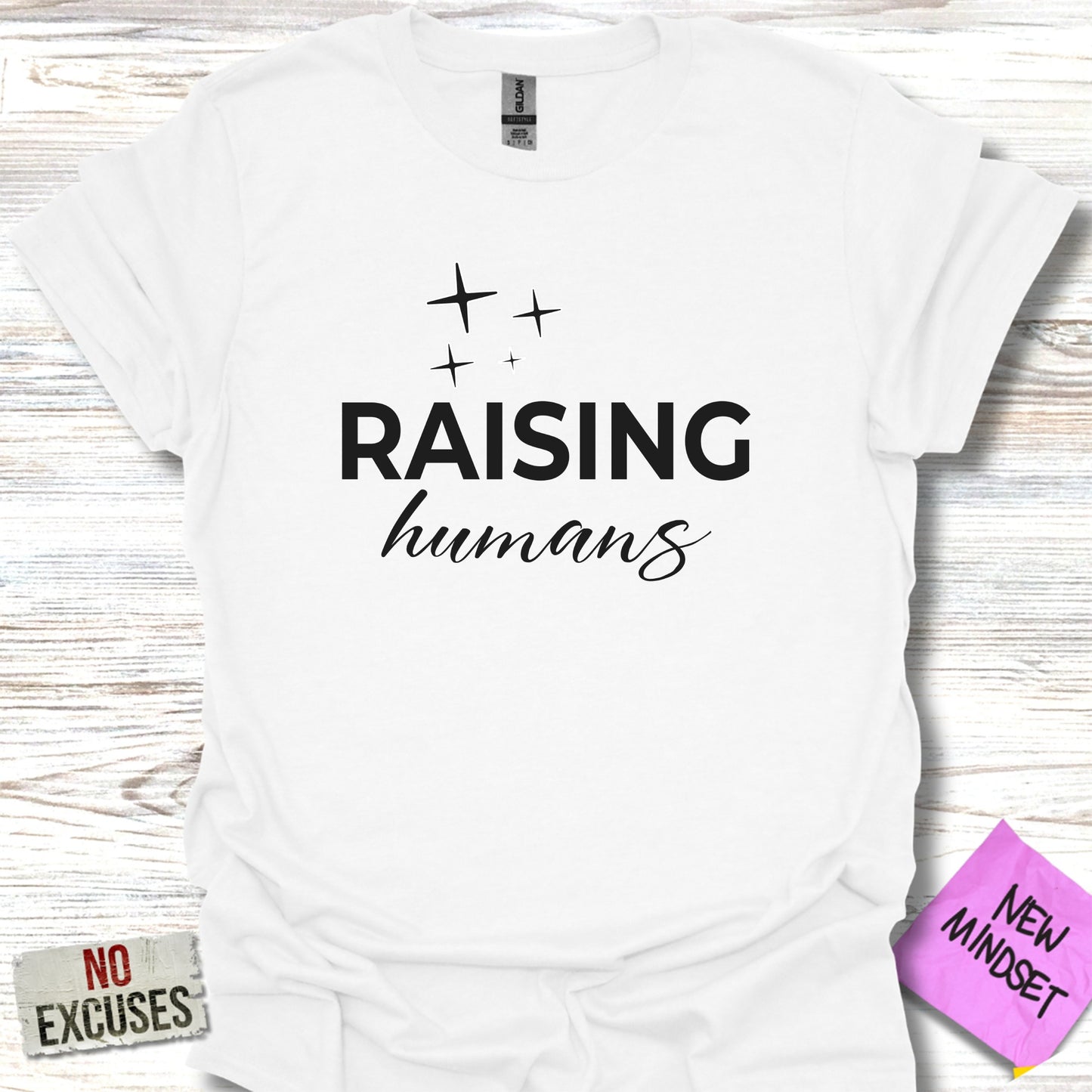 Raising Humans Graphic Tee Inspirational product