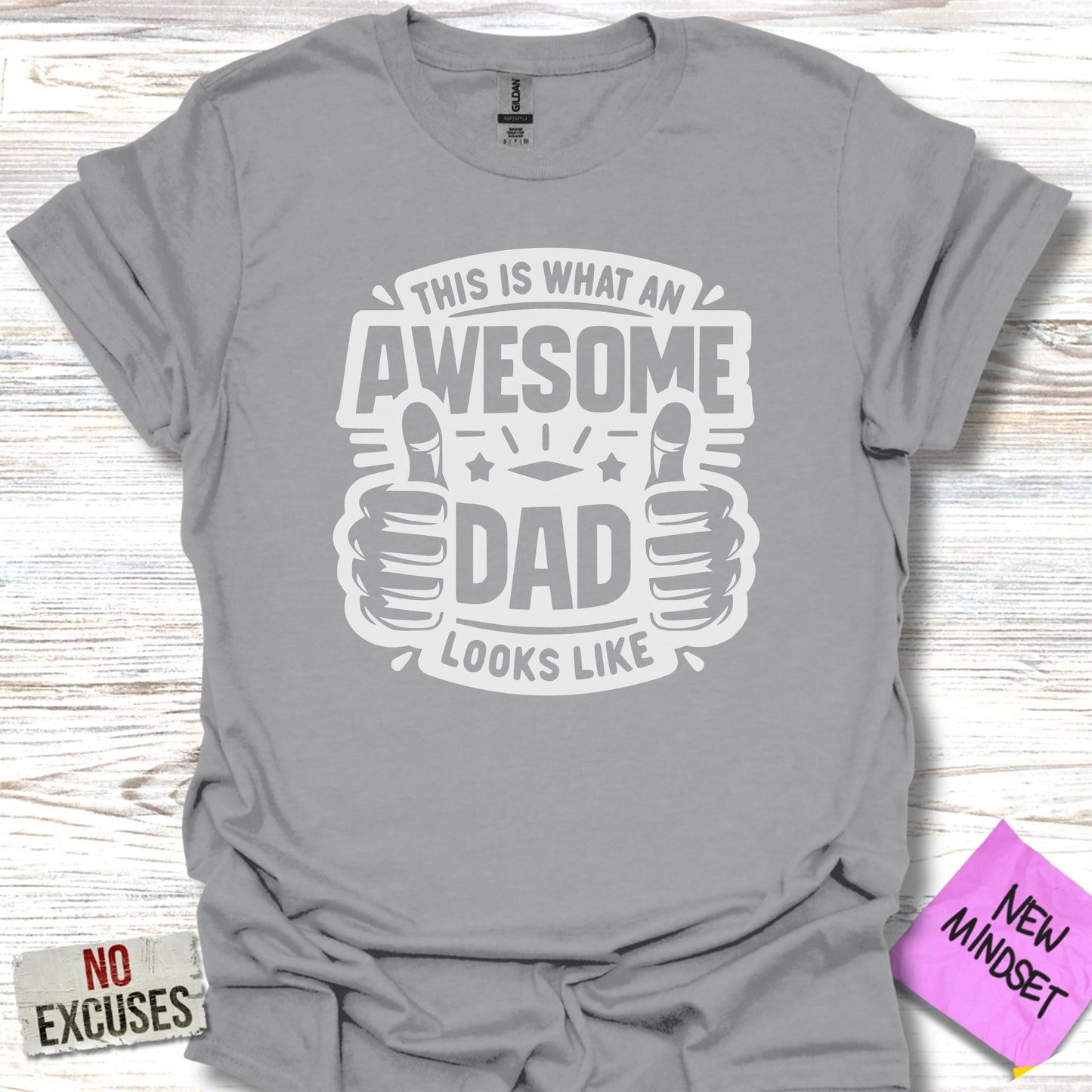 Awesome Dad Looks Like Graphic T-Shirt product type
