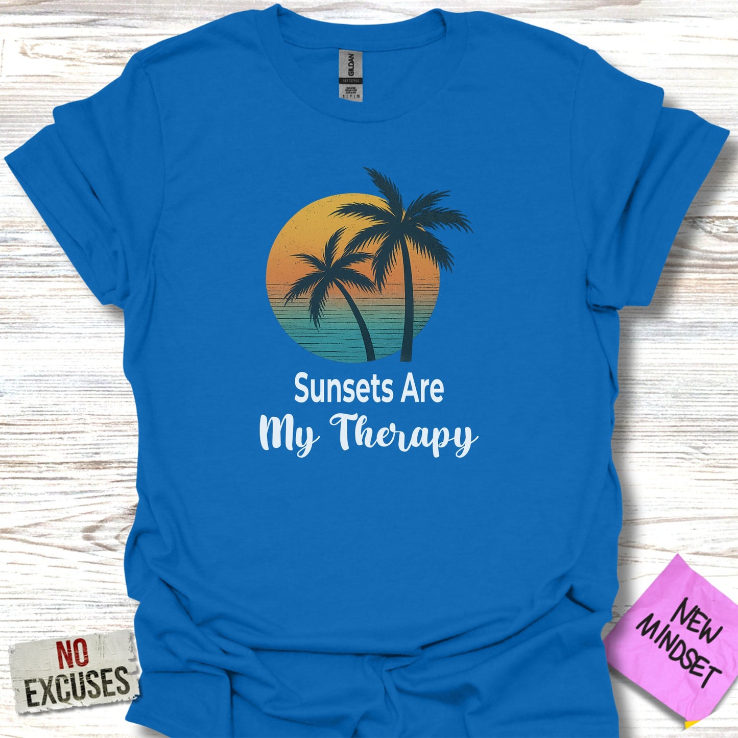 Sunsets Are My Therapy Graphic Tee product