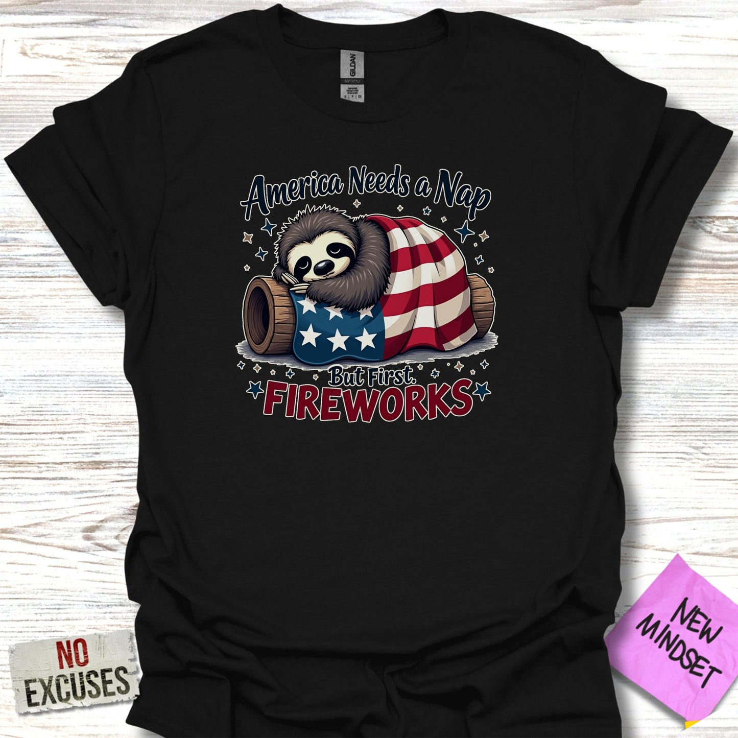 America Needs a Nap But First Fireworks product type