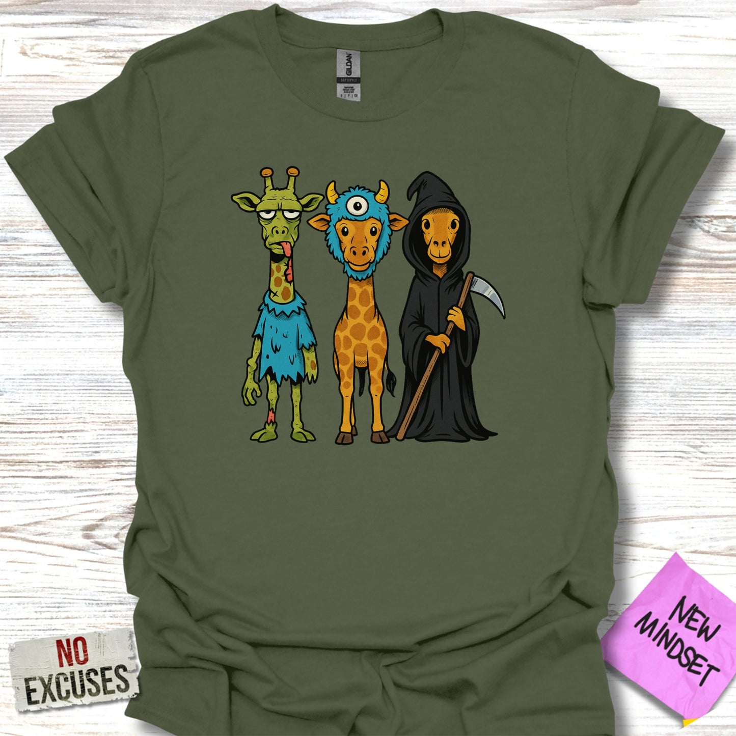 Funny Animal Trio in Costume Graphic Tee product