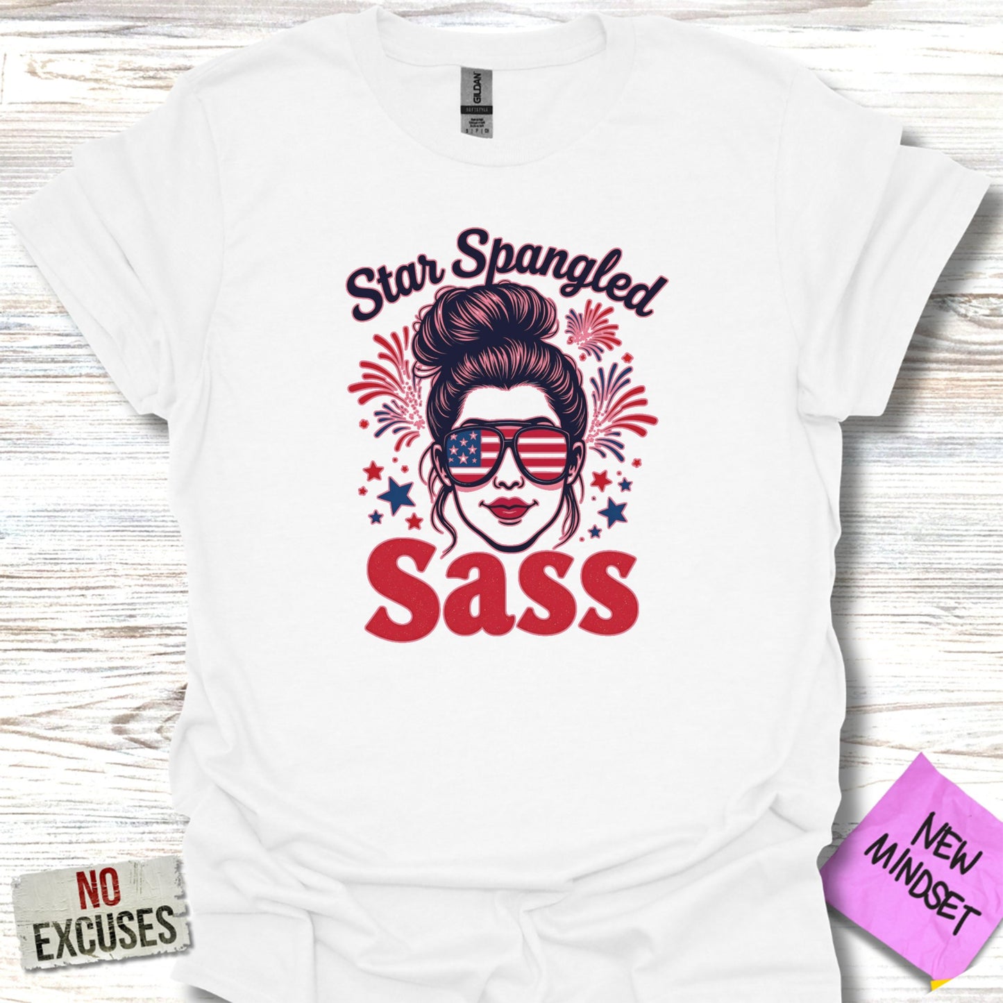 Star Spangled Sass Graphic T-shirt product type