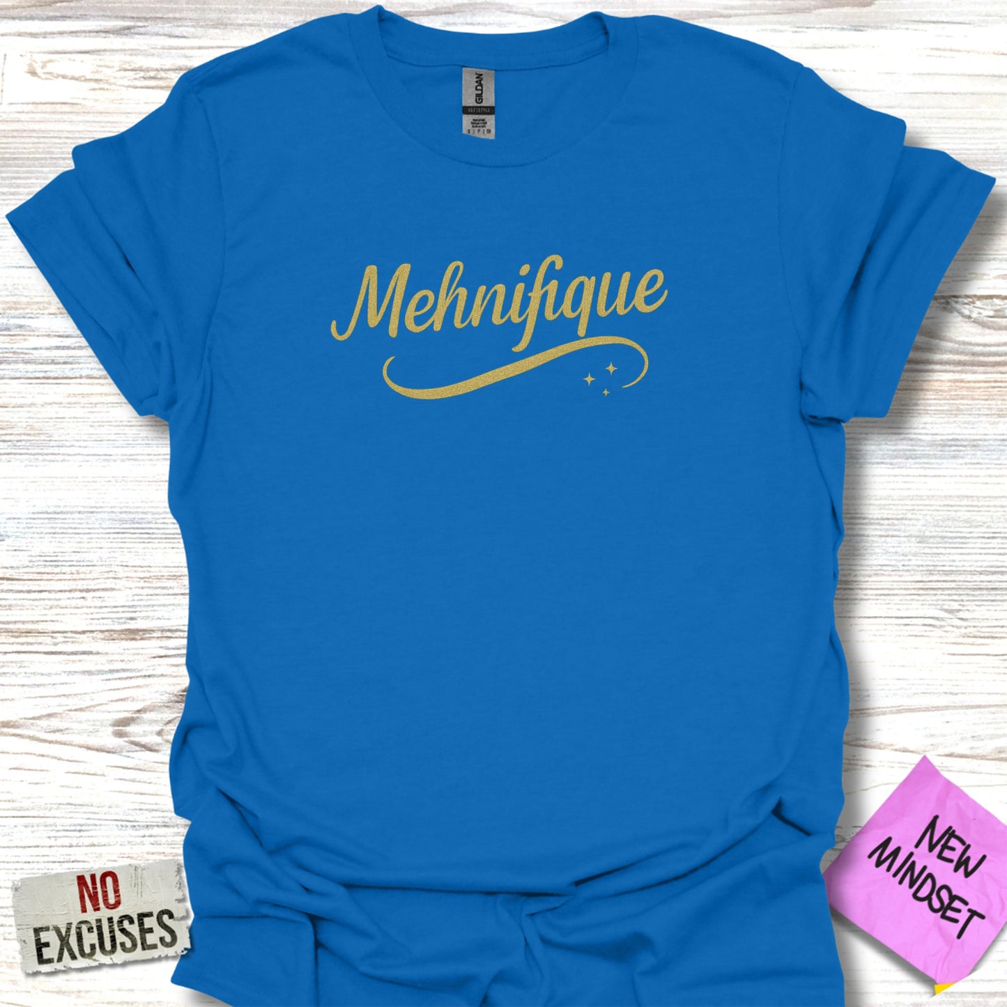Mehnifique Slogan Printed Graphic Tee Shirt product