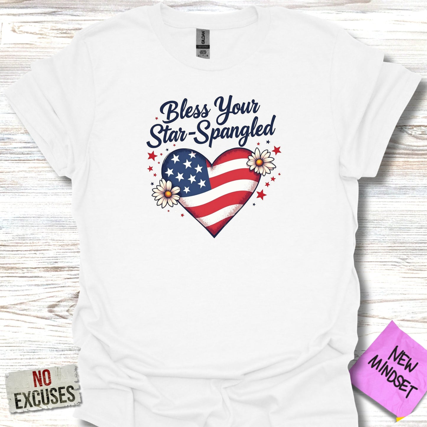 Bless Your Star-Spangled Heart T-Shirt product type