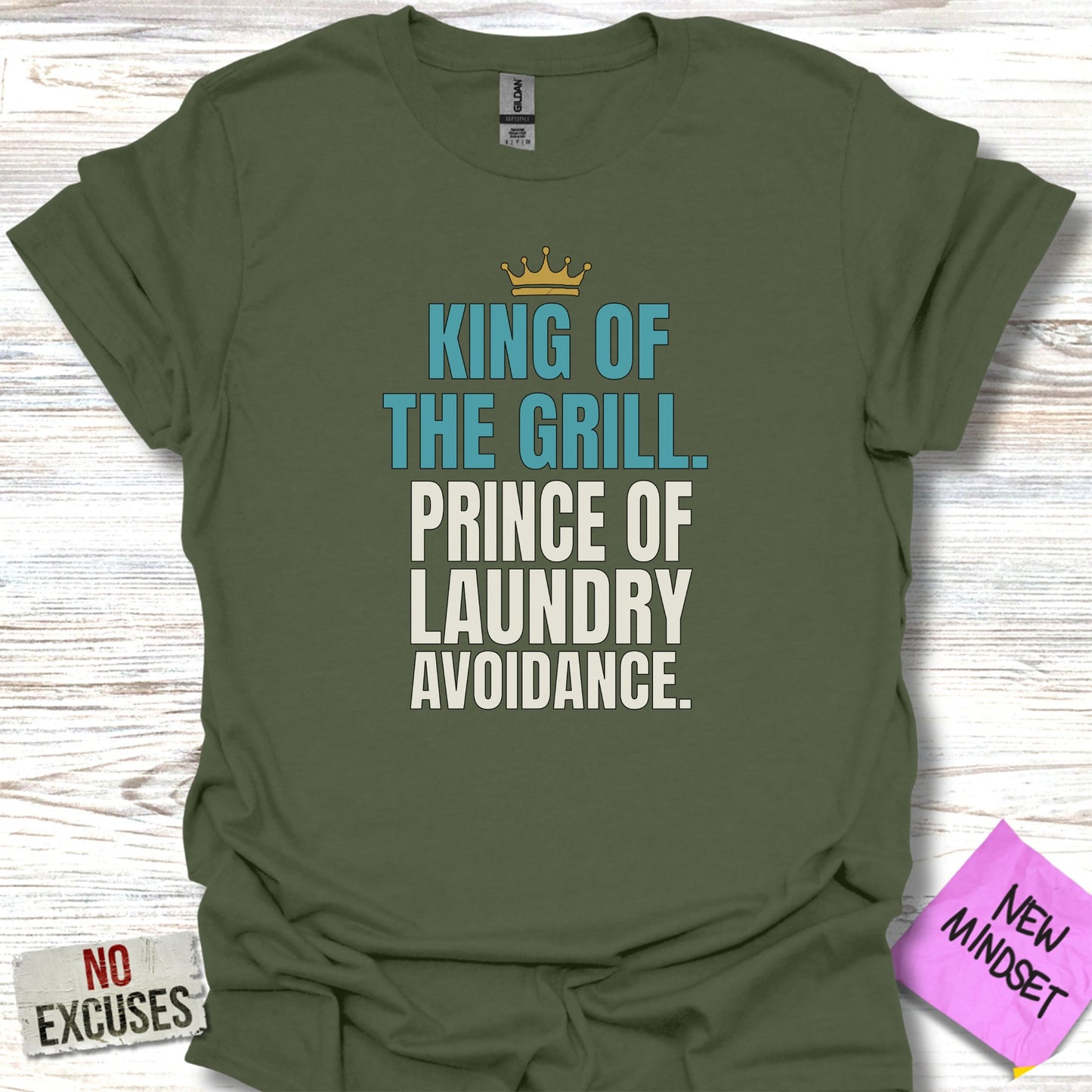 King of the Grill Prince of Laundry Avoidance product type