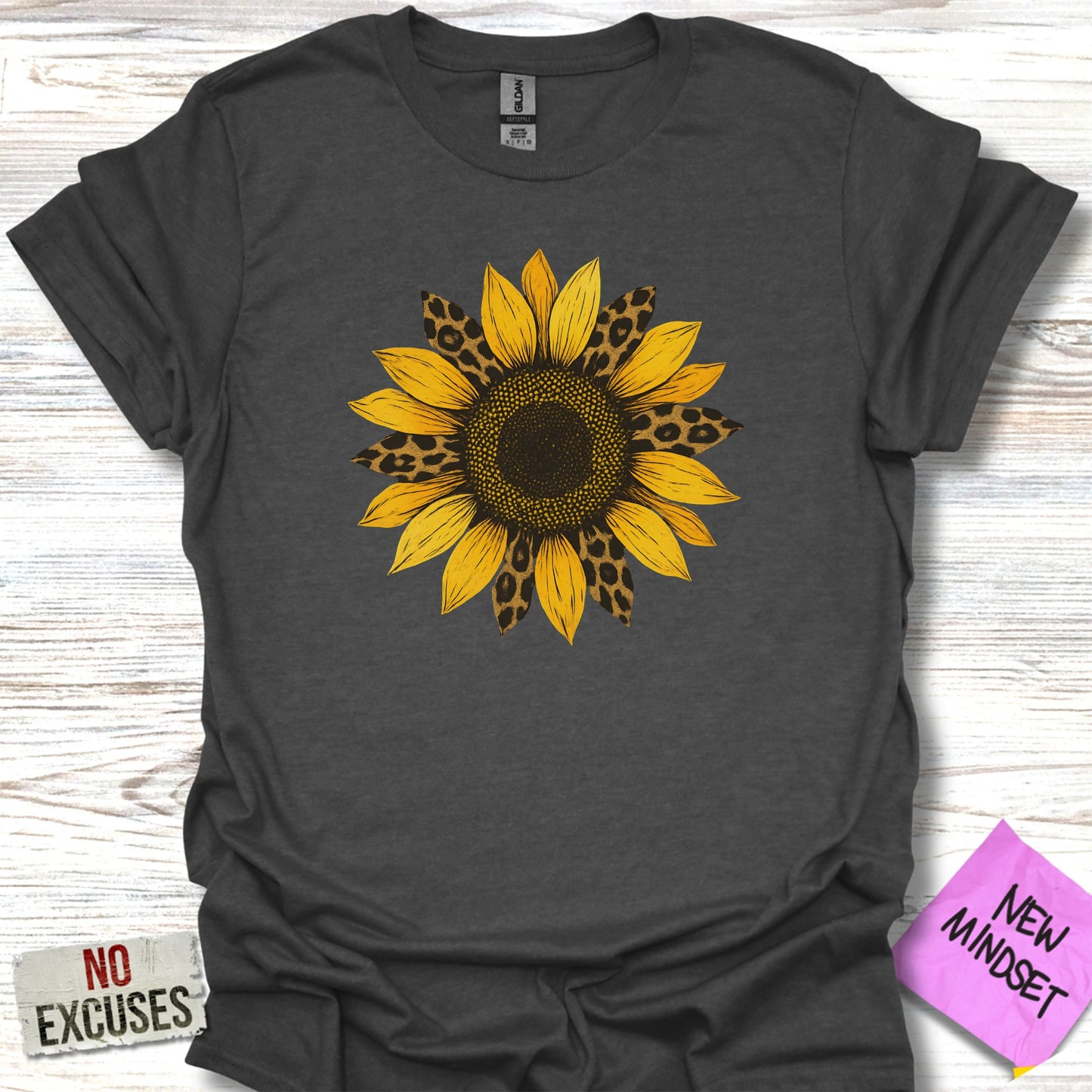Sunflower Design Graphic Tee Shirt Trendy T-shirt product