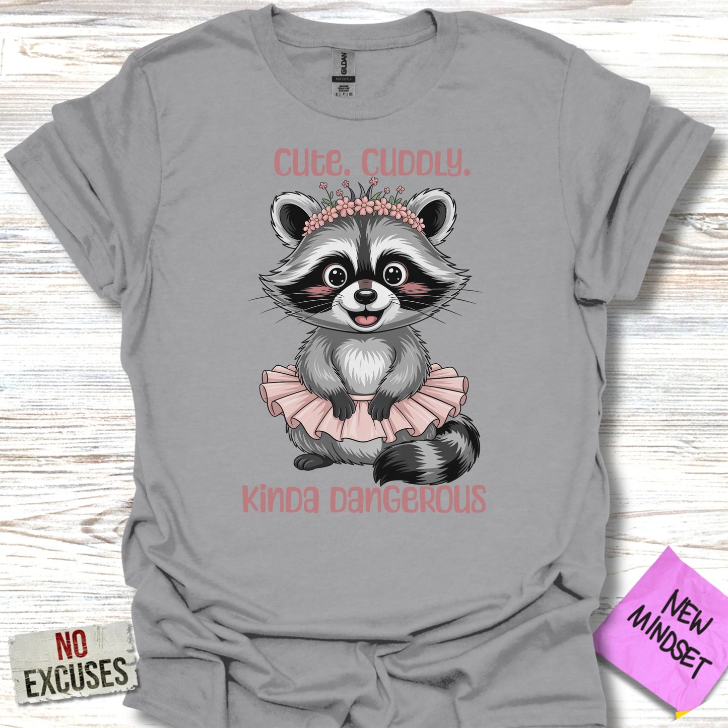 Cute Cuddly Kinda Dangerous Graphic T-shirt product type