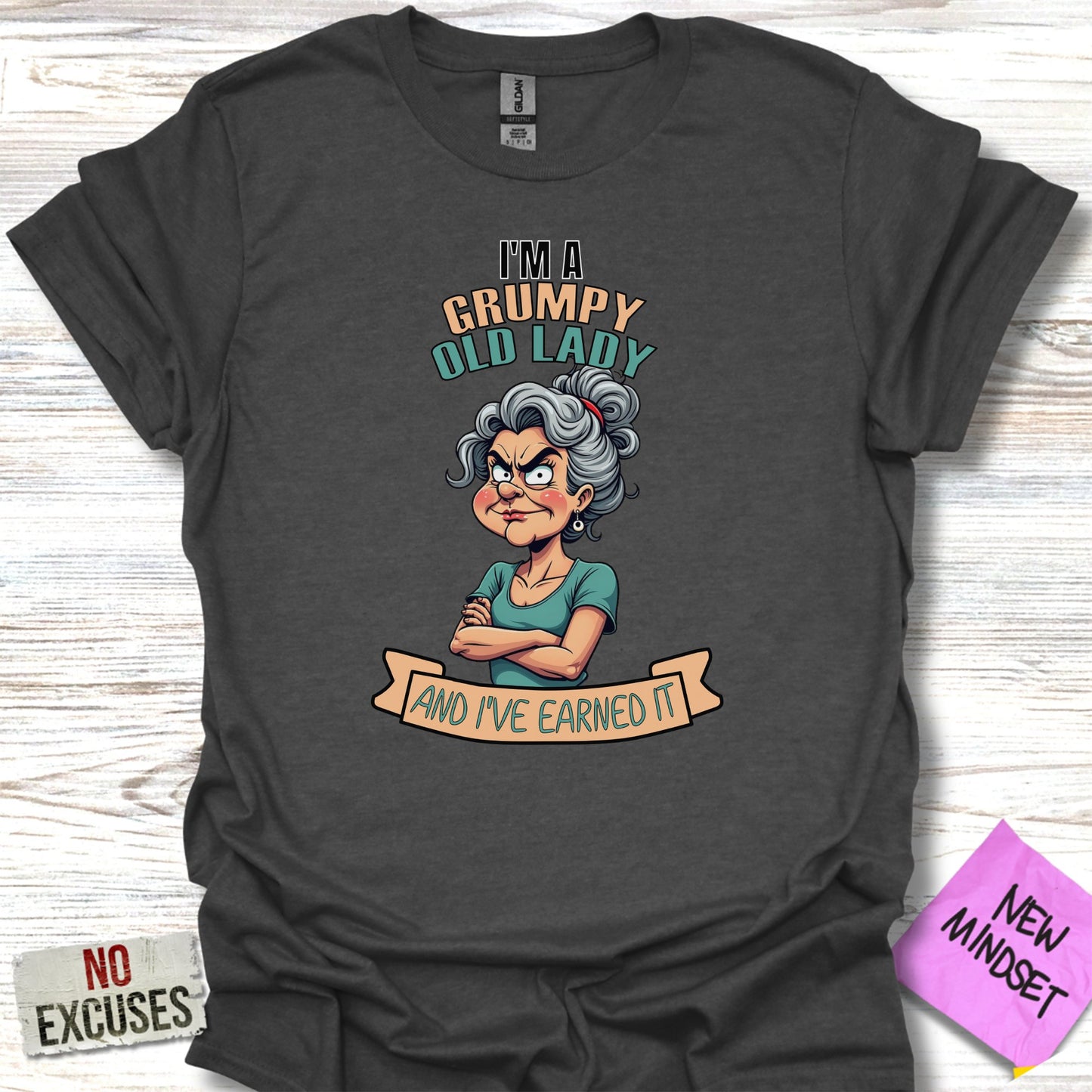 I'm a Grumpy Old Lady and I've Earned It shirt product