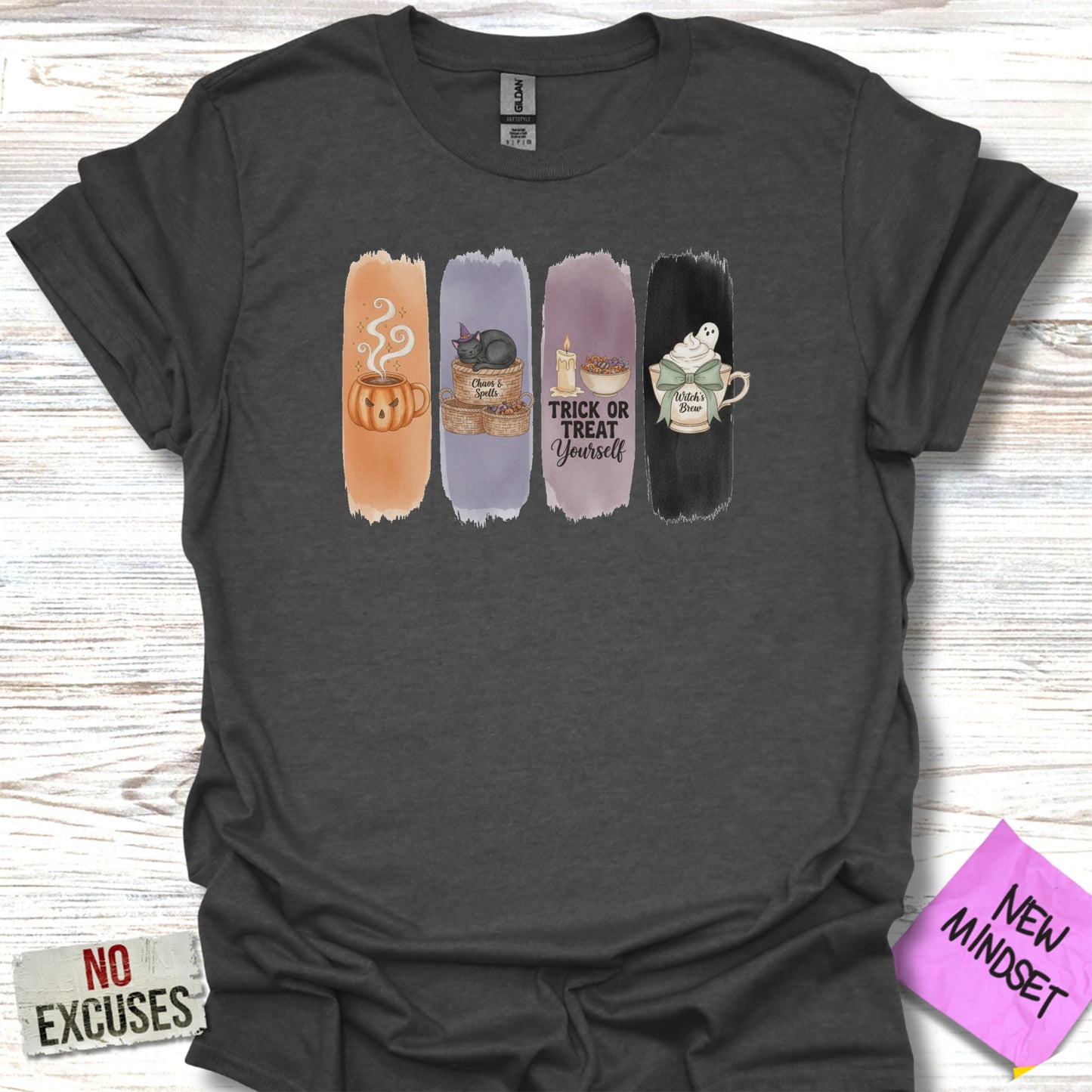 Halloween-Inspired Trick or Treat Yourself Shirt product