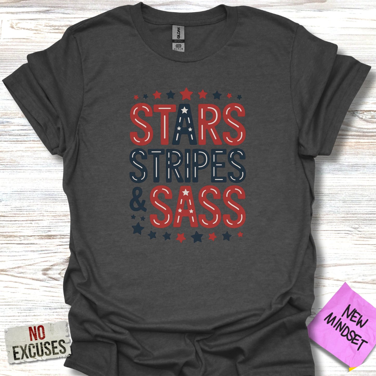 Stars Stripes And Sass Graphic T-Shirt product