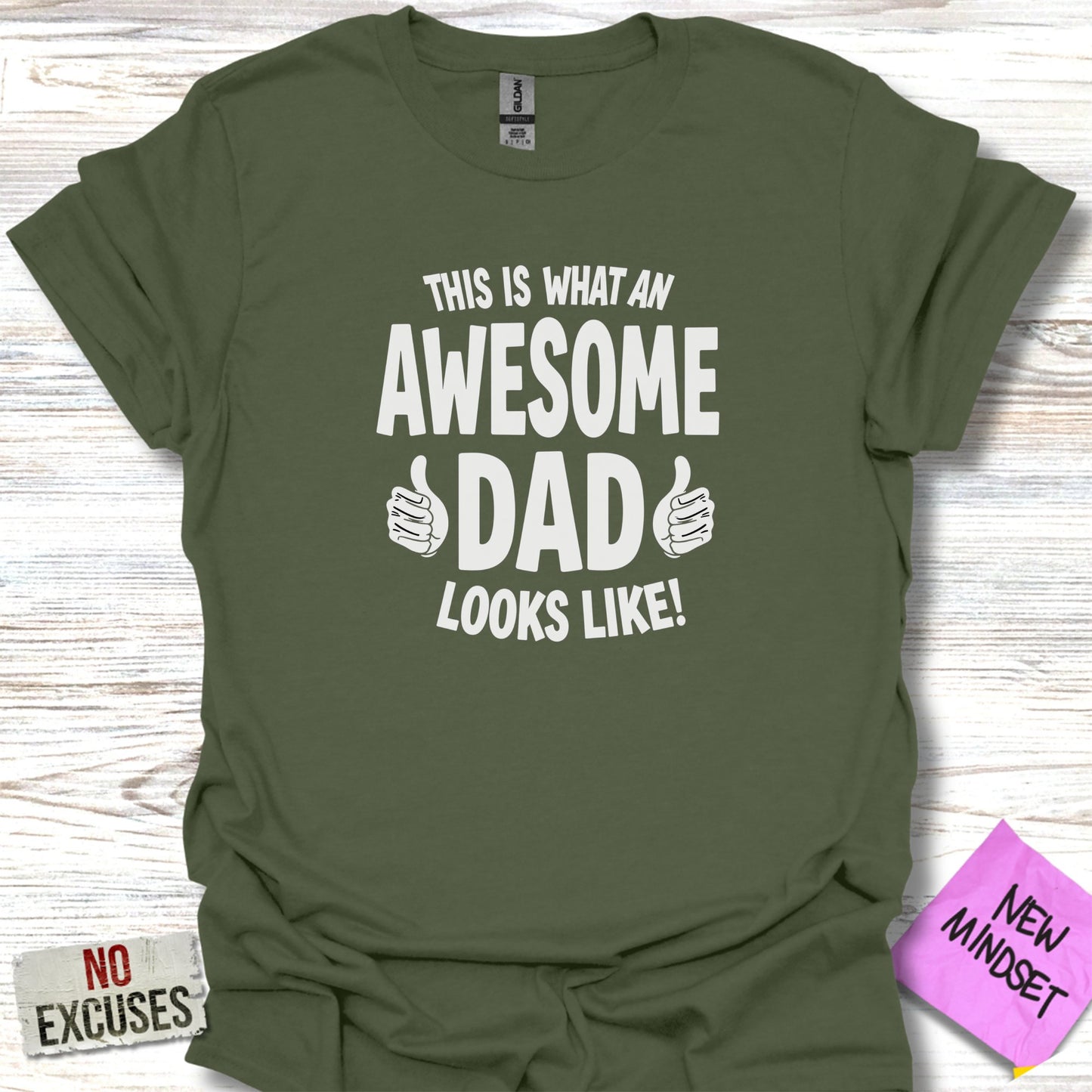 This Is What An Awesome Dad Looks Like Tshirt product type
