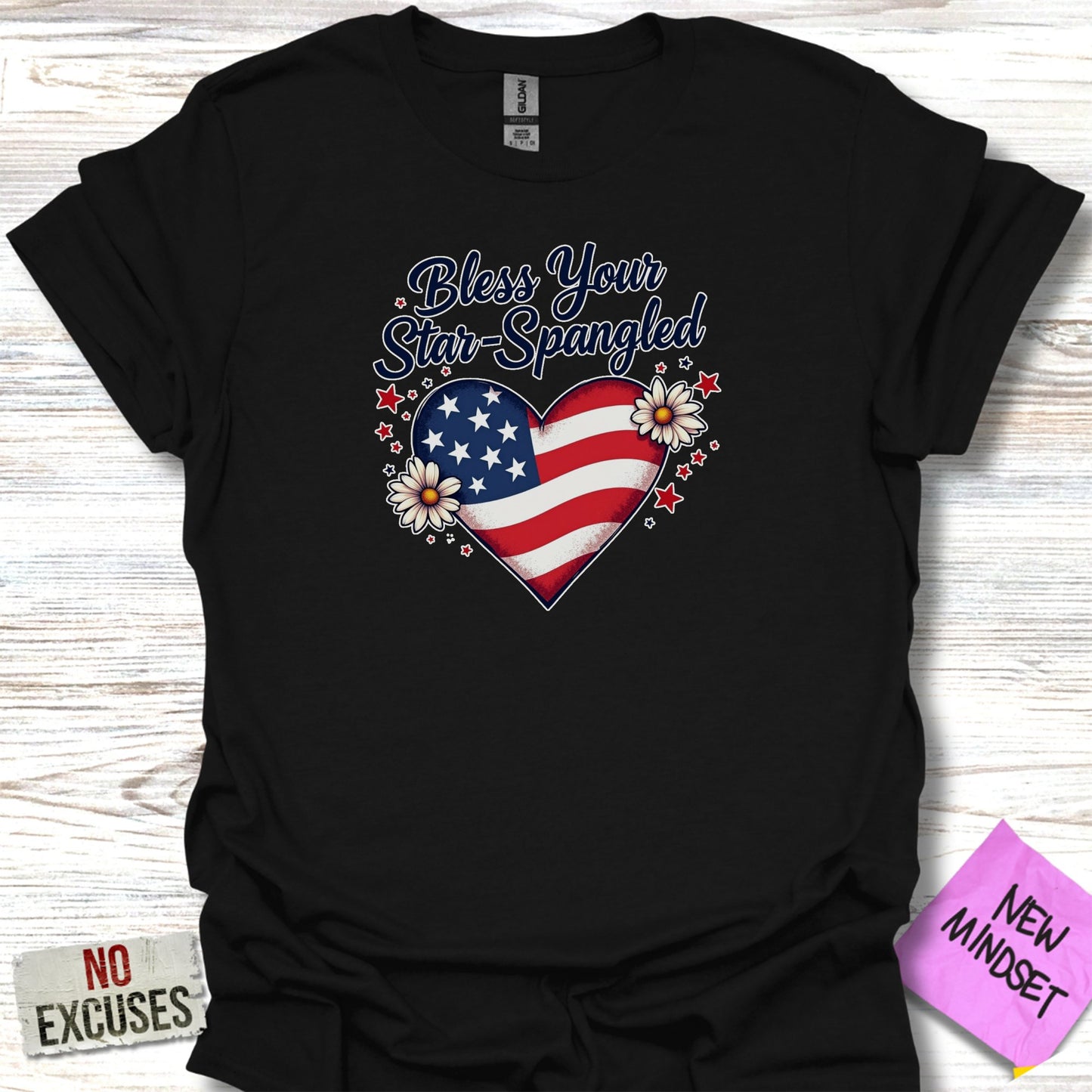 Bless Your Star-Spangled Heart Graphic T-Shirt product
