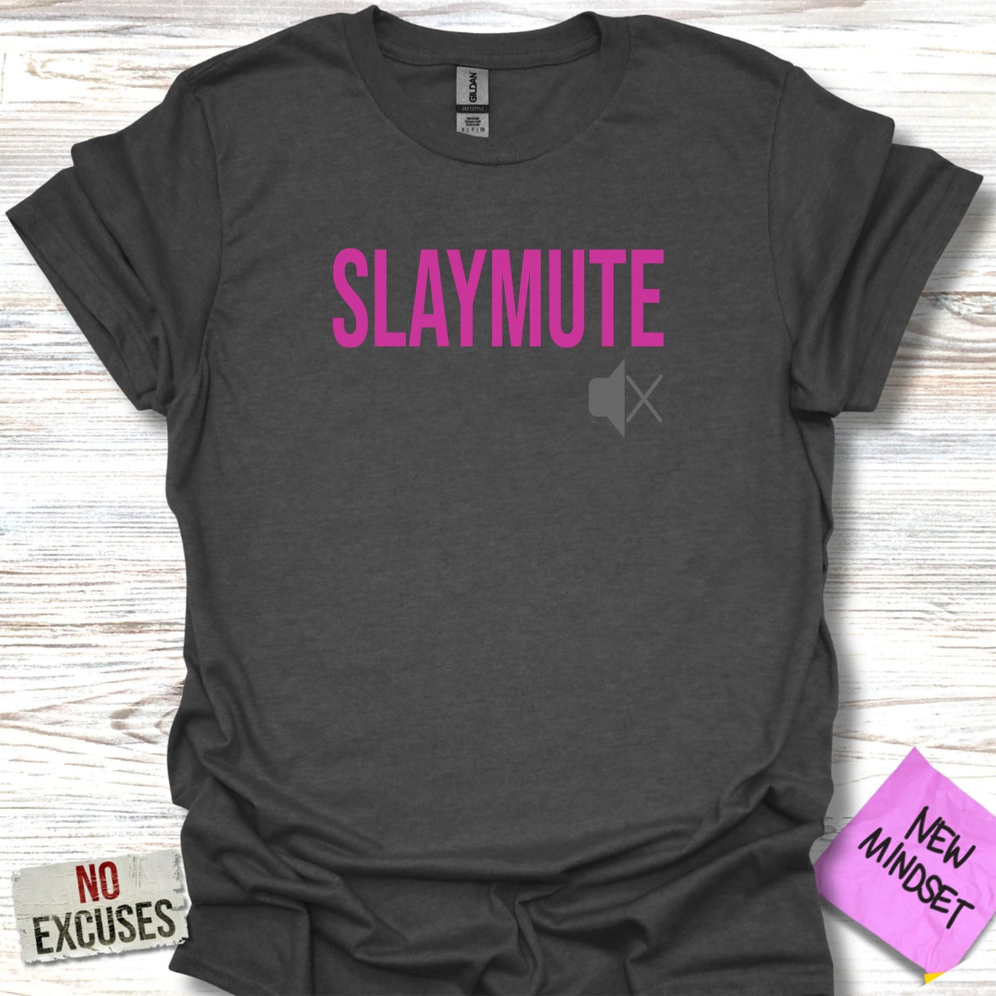 Inspirational No Excuses New Mindset T-shirt product