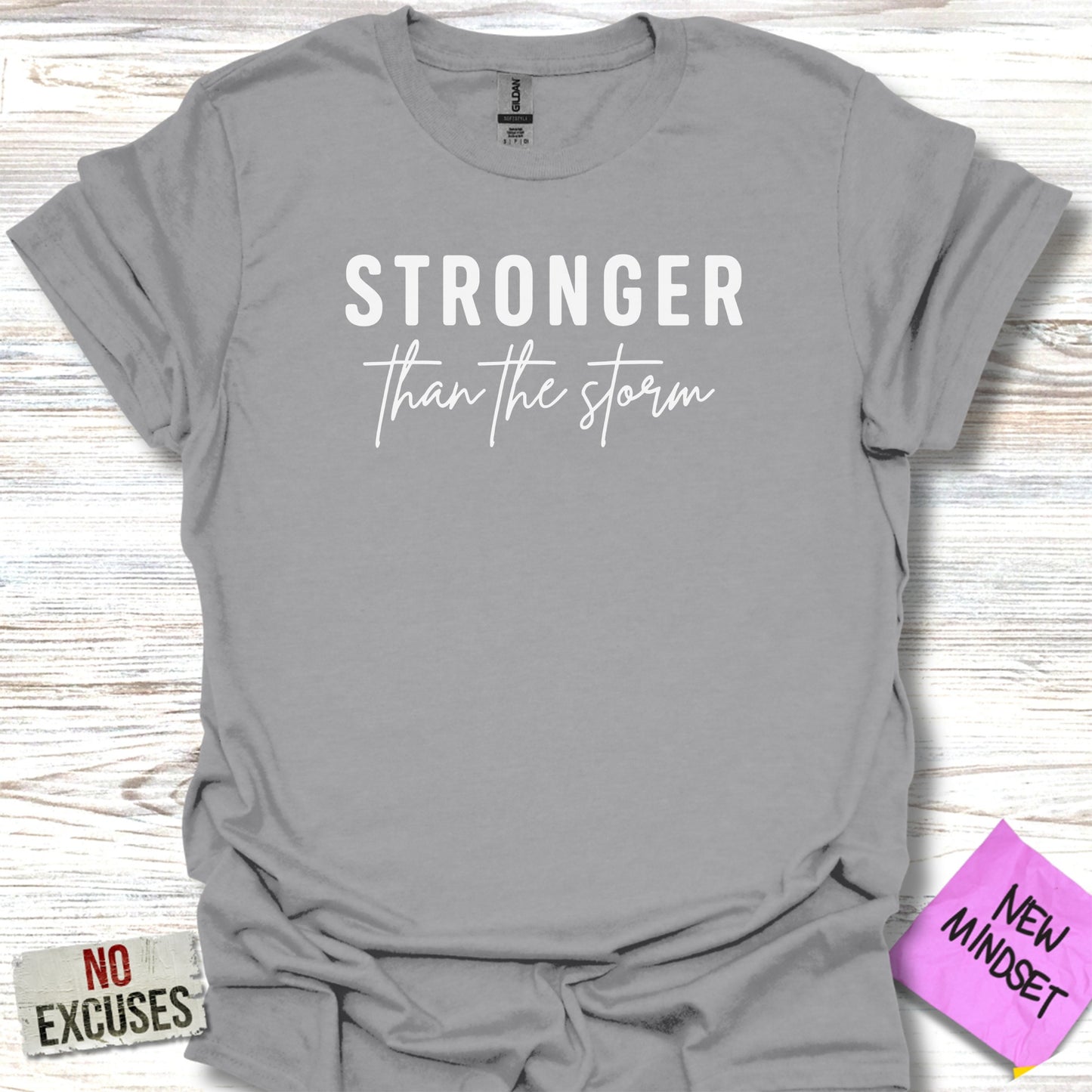 Stronger Than The Storm Motivational T-shirt product
