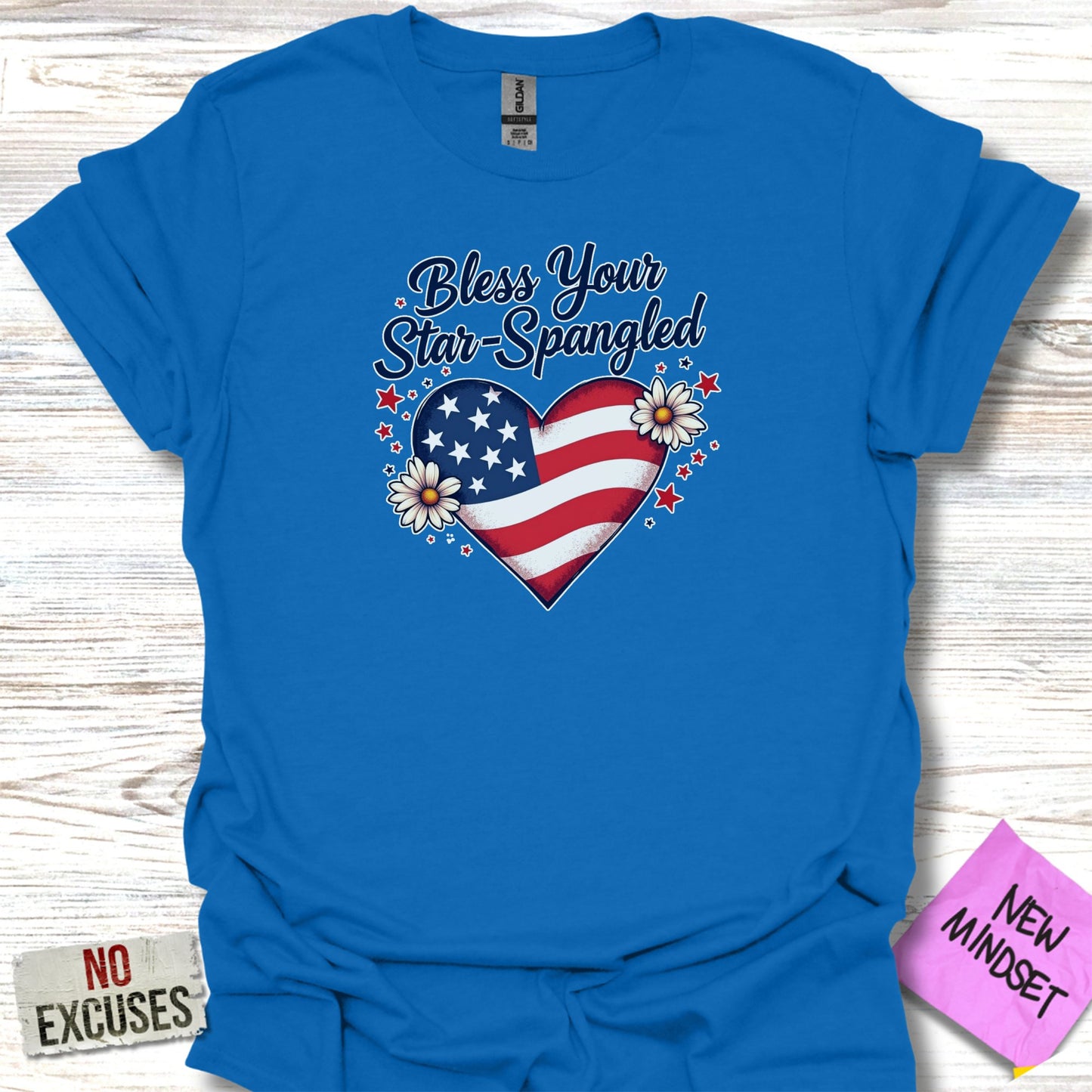 Bless Your Star Spangled Heart Graphic T-Shirt product type
