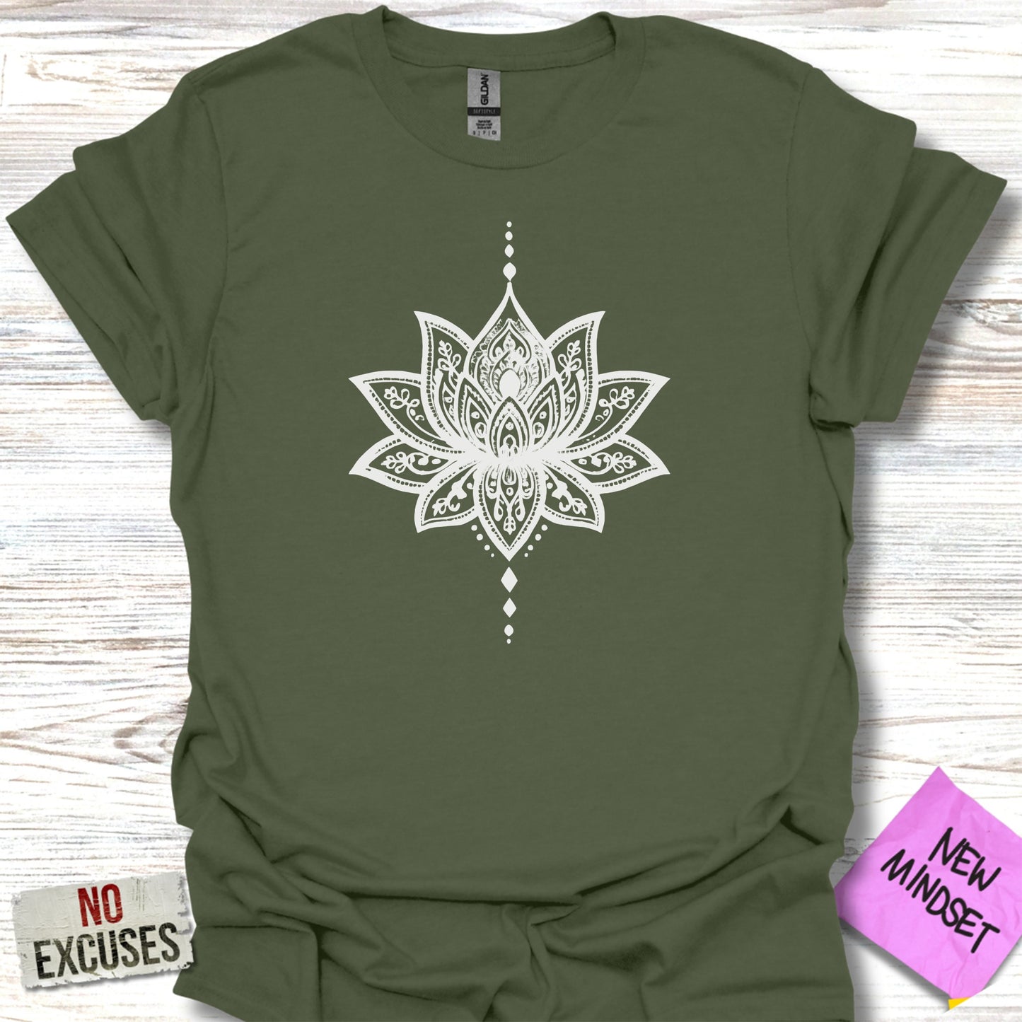 Mandala Design Graphic T-Shirt Casual Fashion product