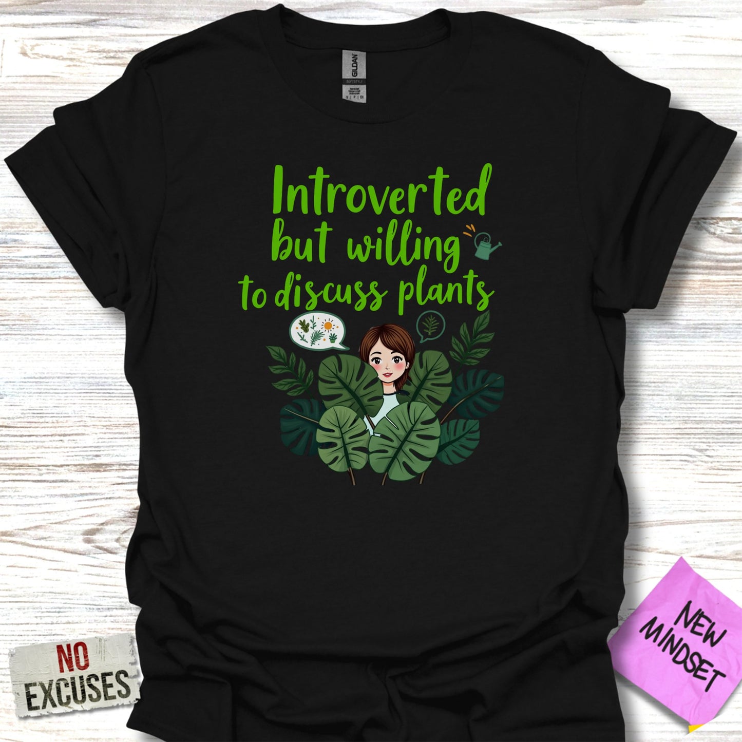 Introverted But Willing Discuss Plants Shirt Product