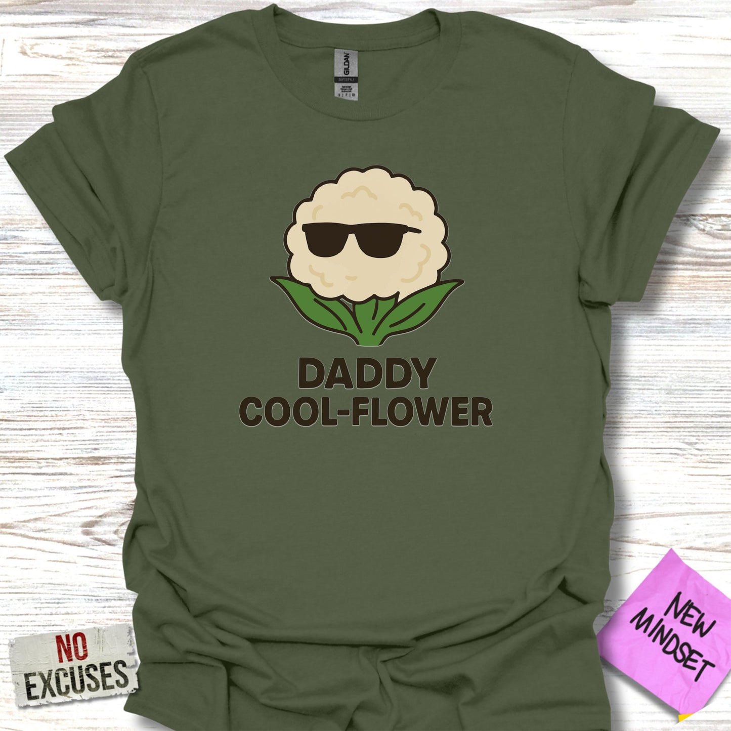Daddy Cool-Flower Graphic T-shirt product