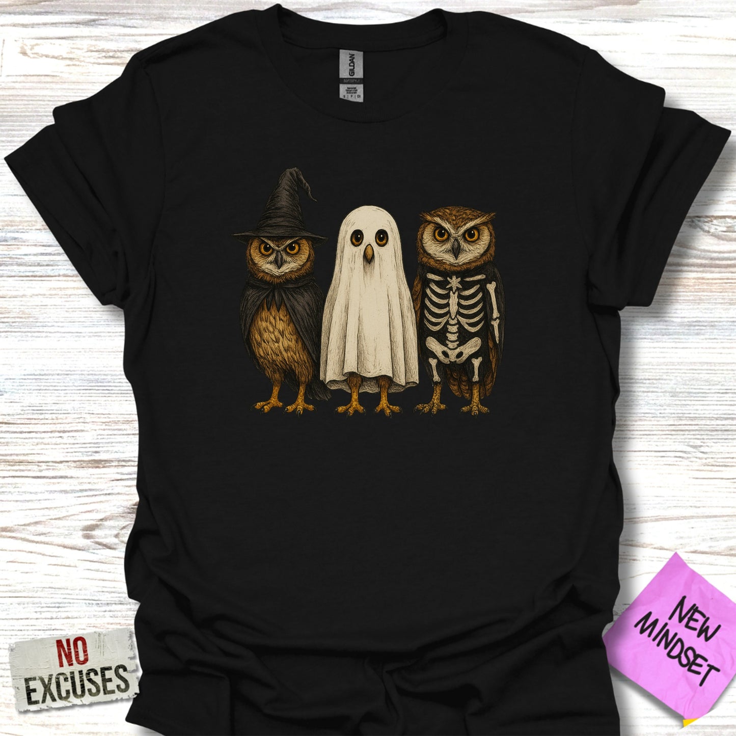 Cute Owl Halloween Costumes Design Shirt product