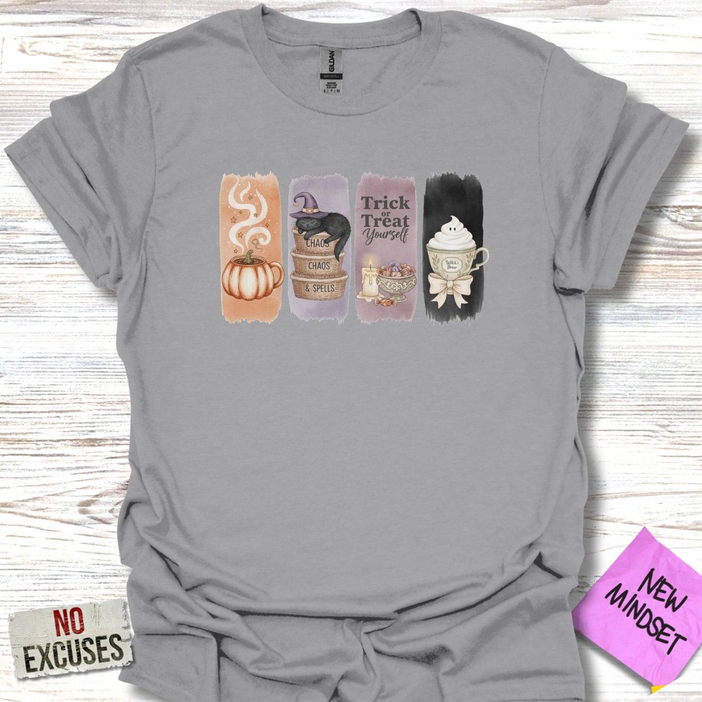 Trick Treat Yourself Halloween Themed T-shirt product