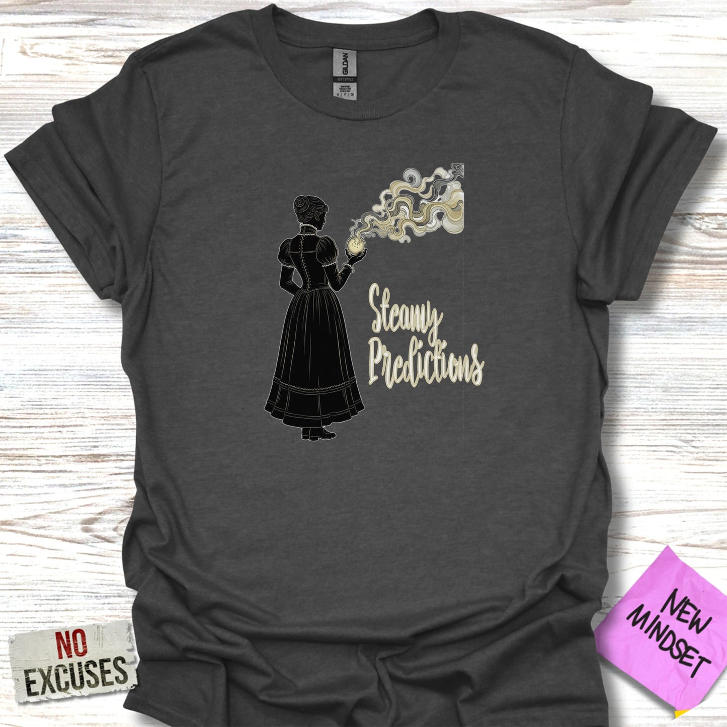 Steamy Predictions Graphic T-Shirt product type