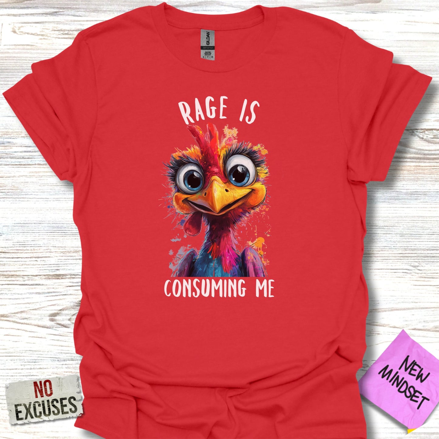 Rage Is Consuming Me Funny Cartoon Character product type