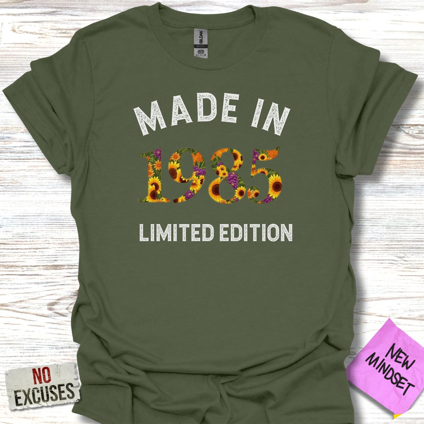 1985 Floral T-Shirt