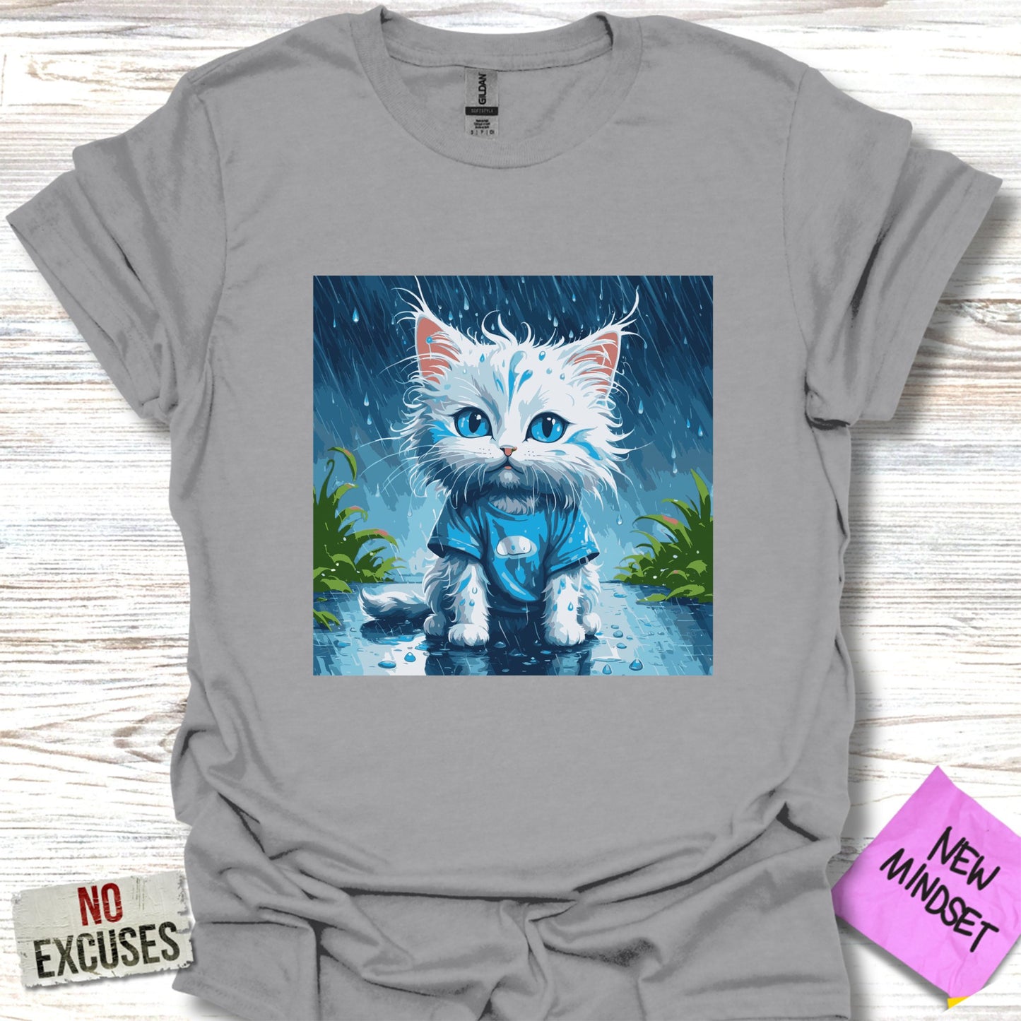 Rain Cat T-Shirt
