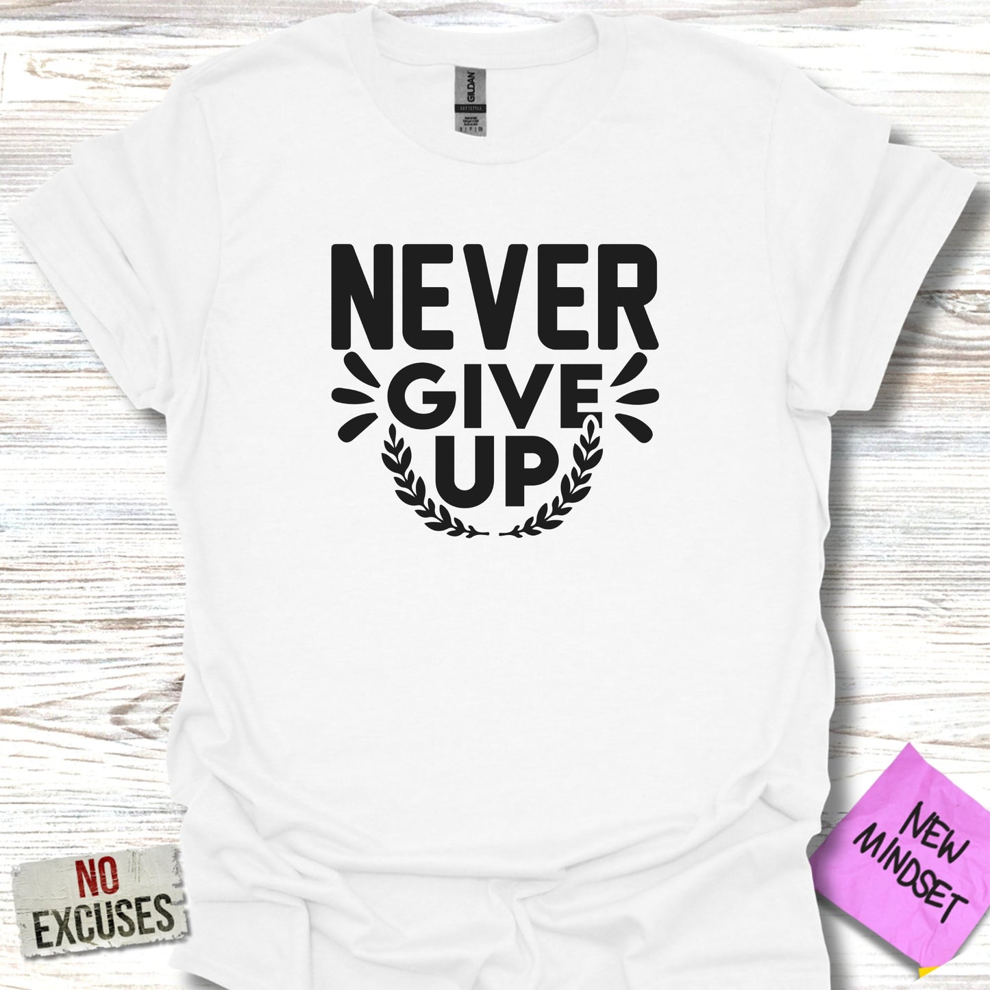 Never Give Up T-Shirt