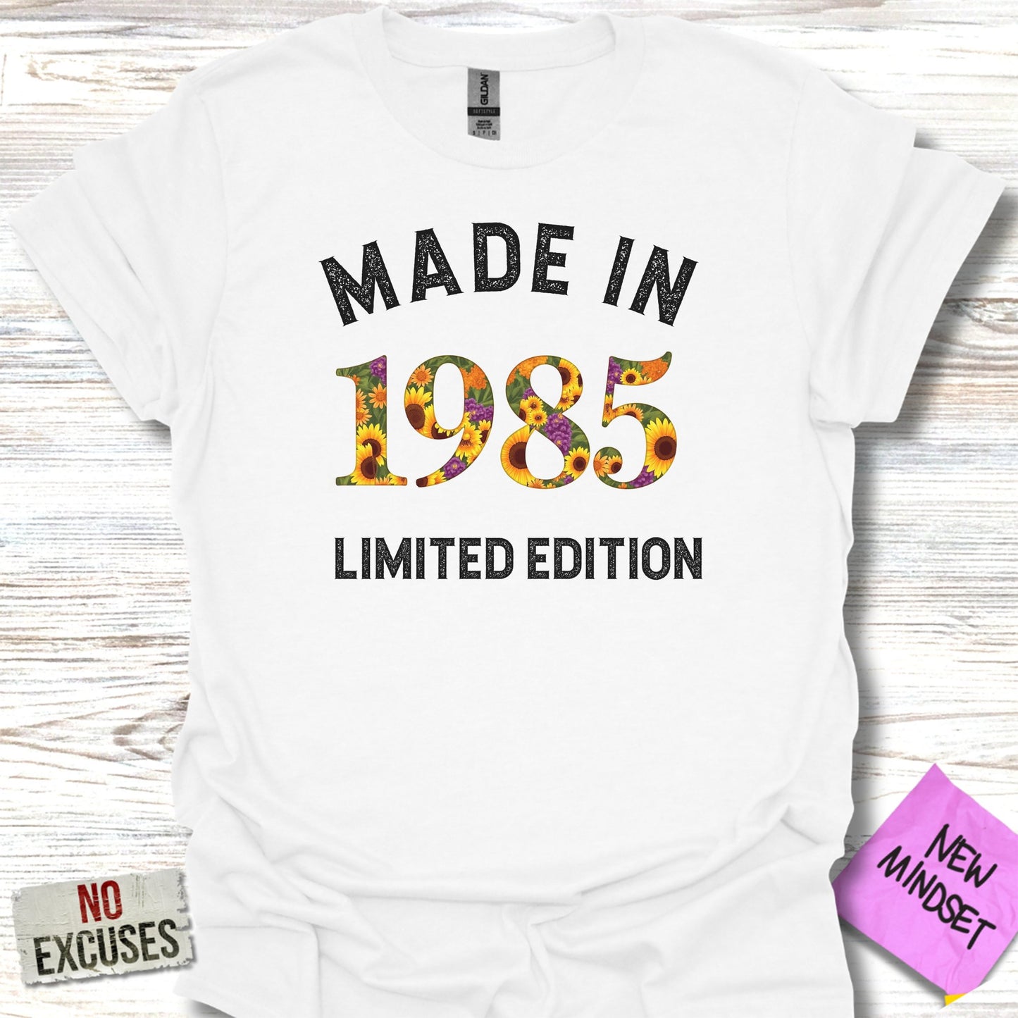 1985 Floral T-Shirt