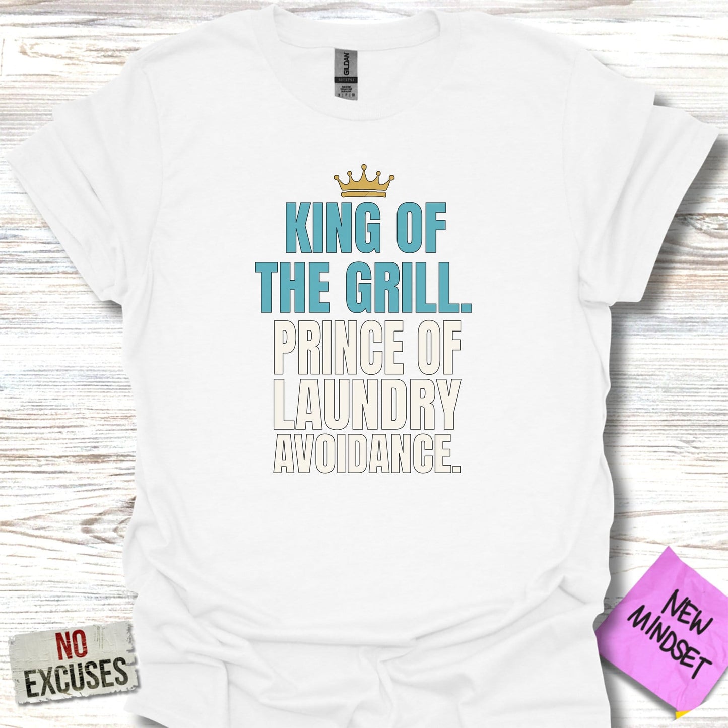 King of the Grill Prince of Laundry Avoidance product type